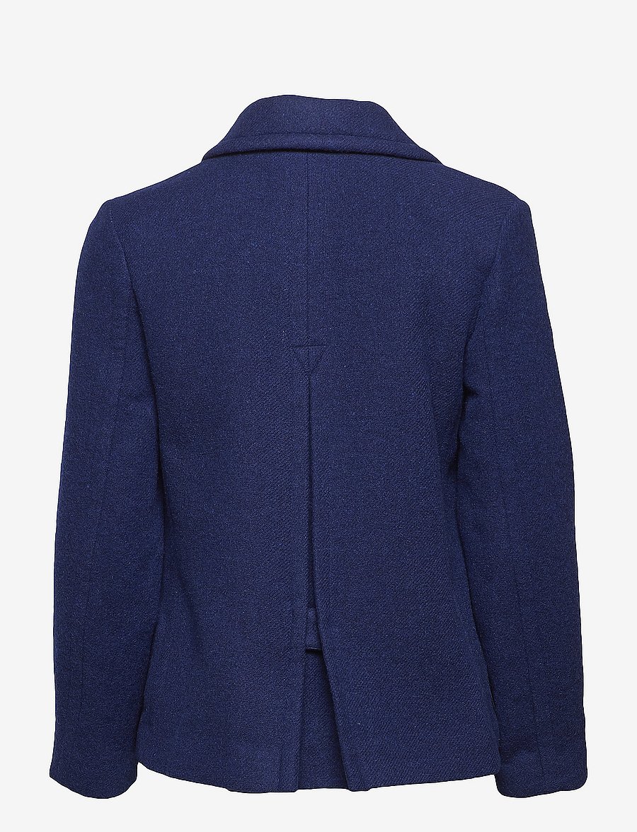 GANT - O1. WOOL PEA COAT - persian blue - 2