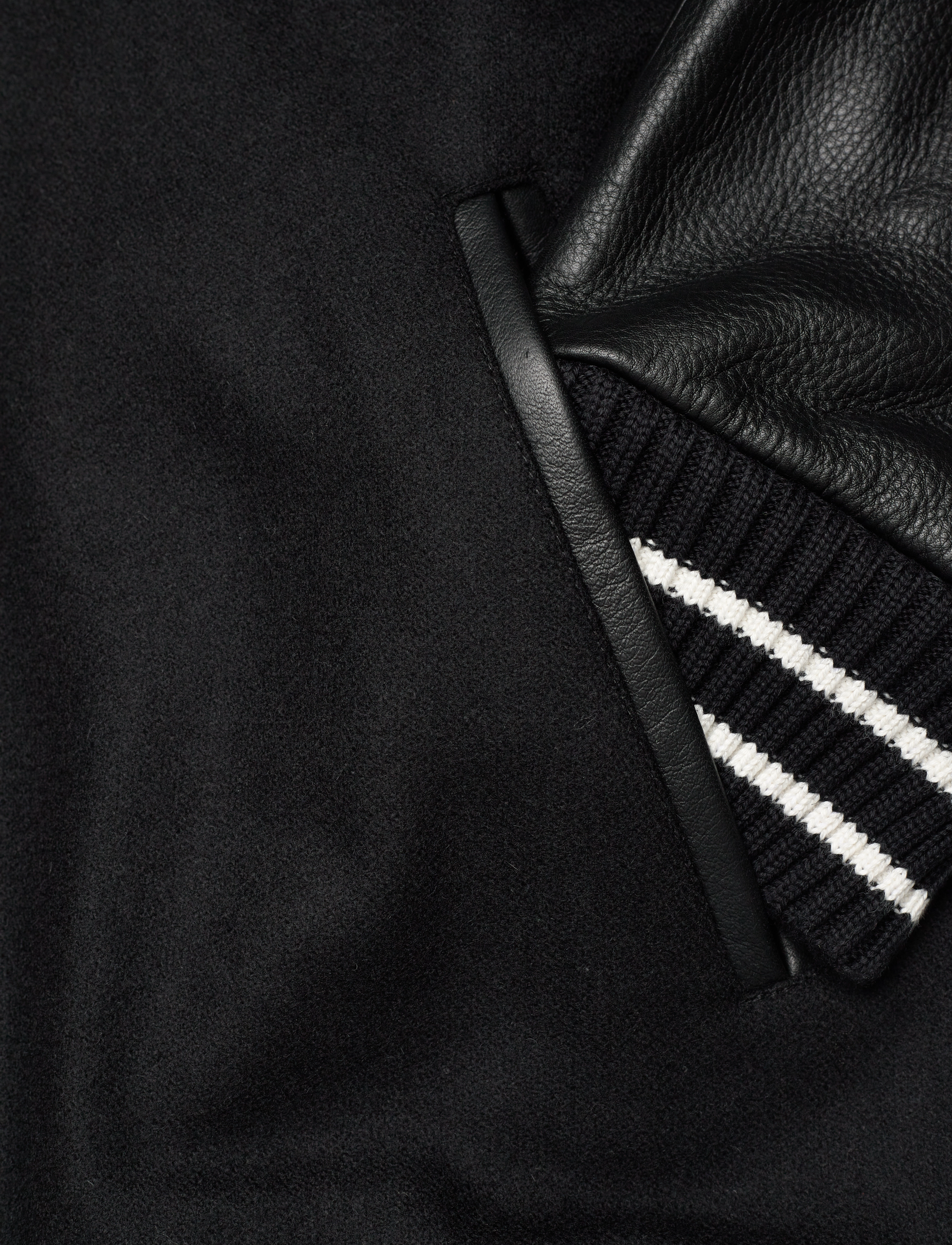 GANT - D1. OVERSIZED GANT VARSITY JACKET - ebony black - 4