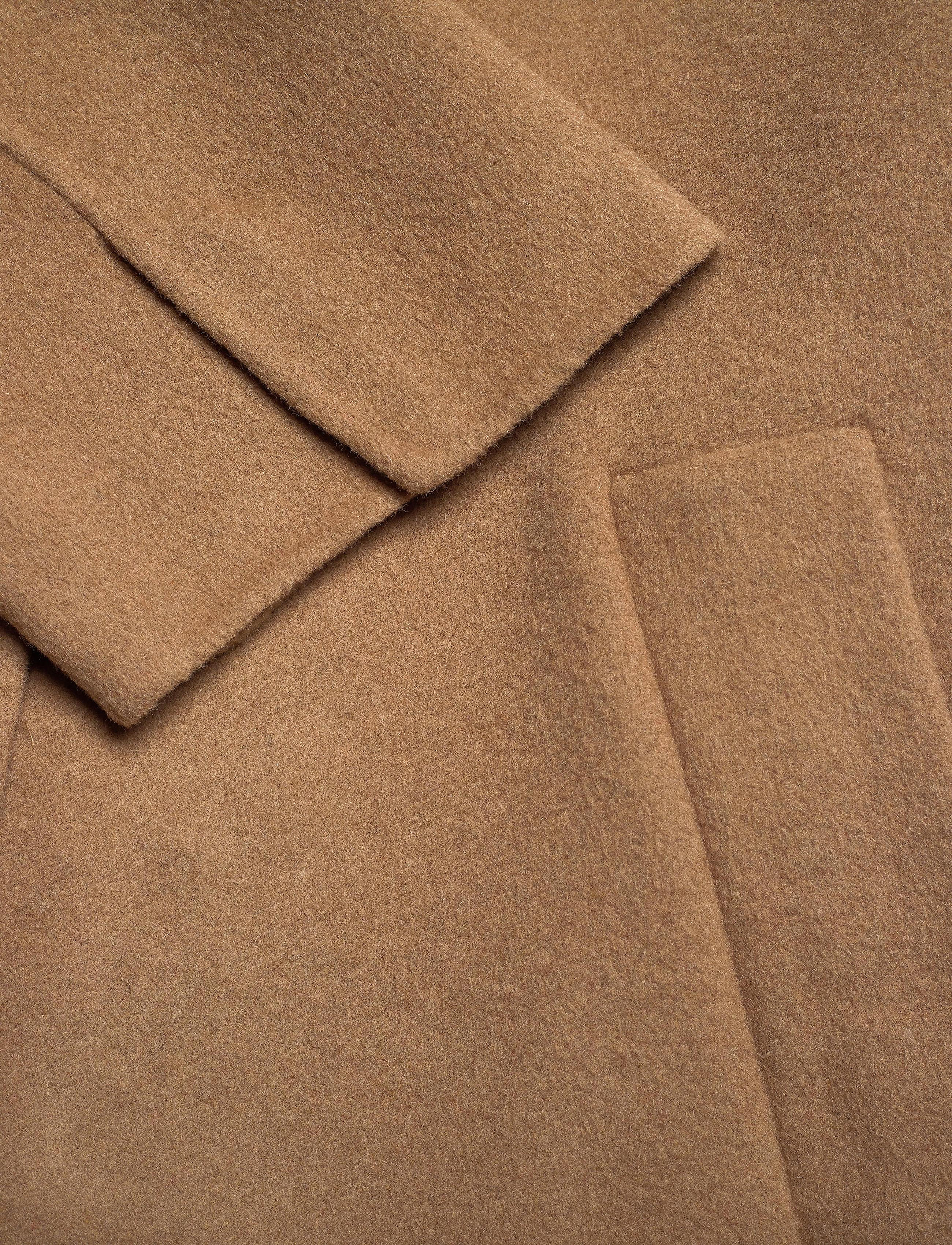 GANT - D1. WOOL BLEND BELTED COAT - warm khaki - 3
