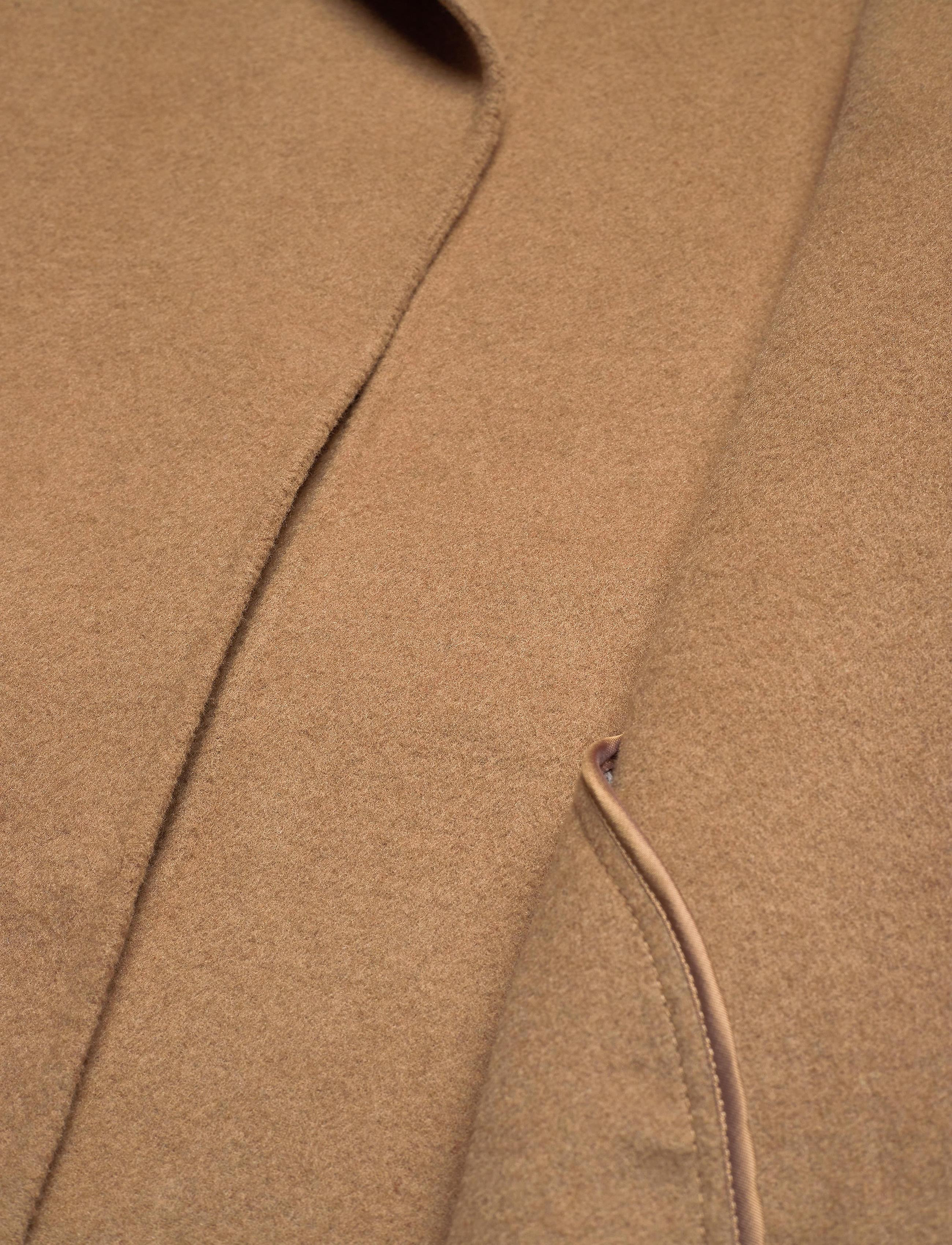 GANT - D1. WOOL BLEND BELTED COAT - warm khaki - 5