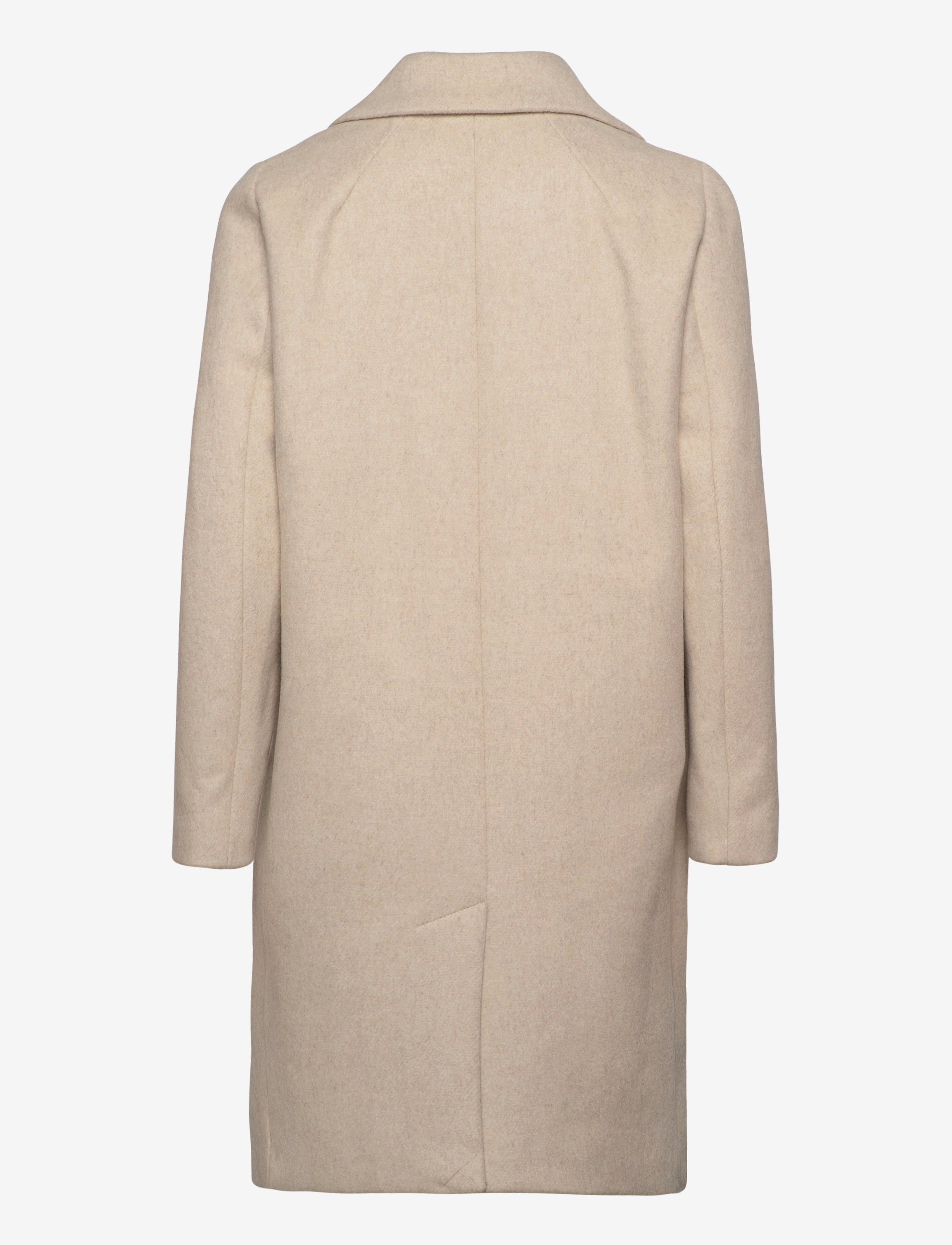 GANT - D2. OVERSIZED WOOL BLEND COAT - manila melange - 1