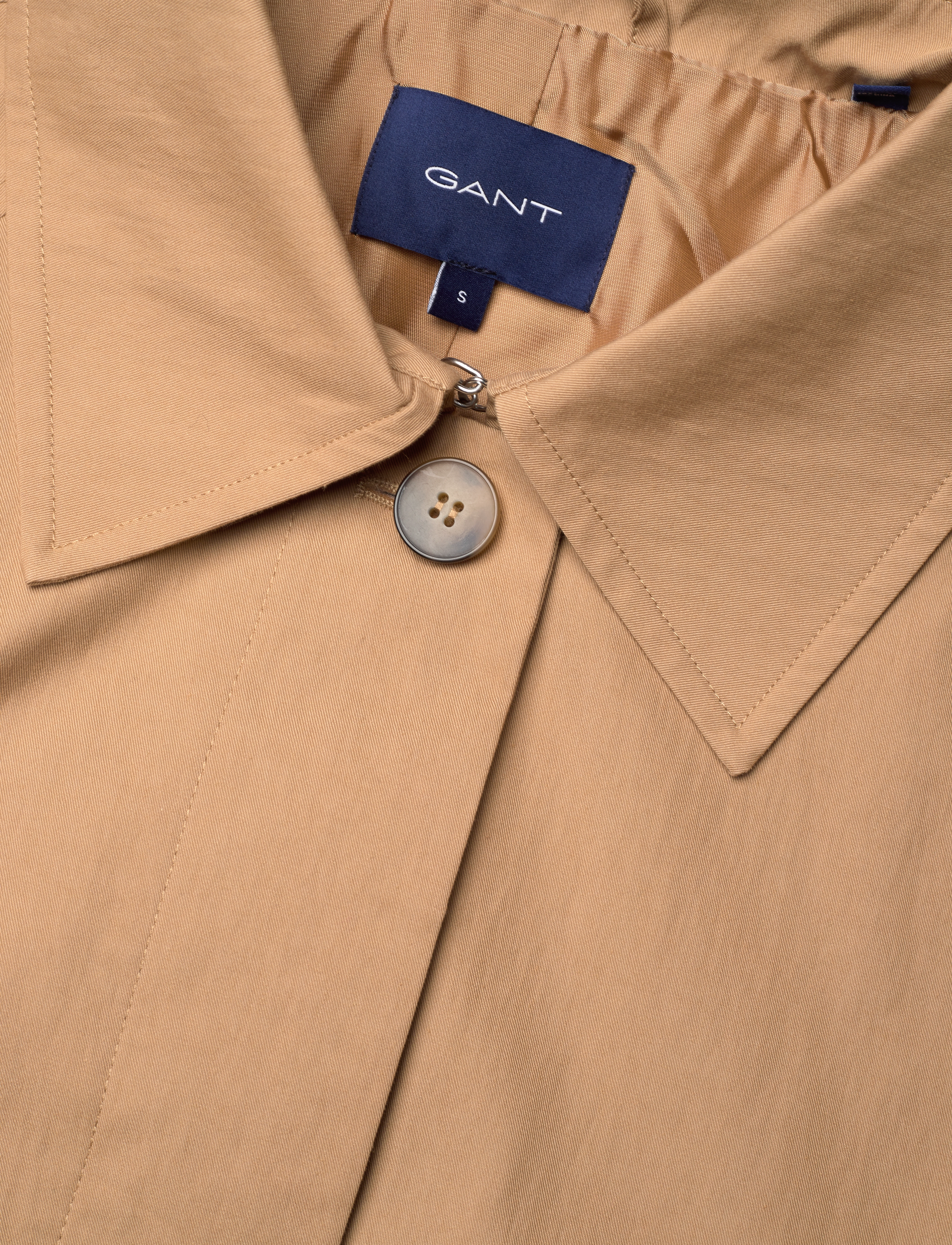 GANT - D1. COTTON BLEND CAR COAT - toffee beige - 2