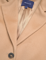 GANT - WOOL BLEND TAILORED COAT - Žieminiai paltai - dark khaki - 2