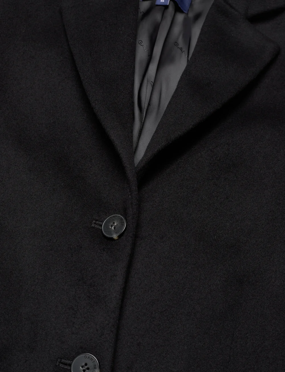 GANT - WOOL BLEND TAILORED COAT - frakker - ebony black - 2