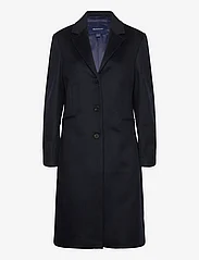 GANT - WOOL BLEND TAILORED COAT - winter coats - evening blue - 0