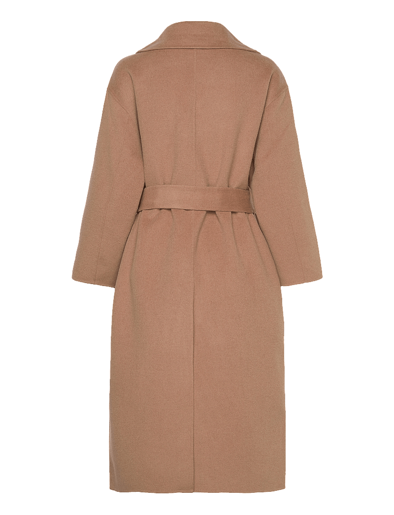 GANT - HANDSTITCHED BELTED COAT - kappor - warm khaki - 1