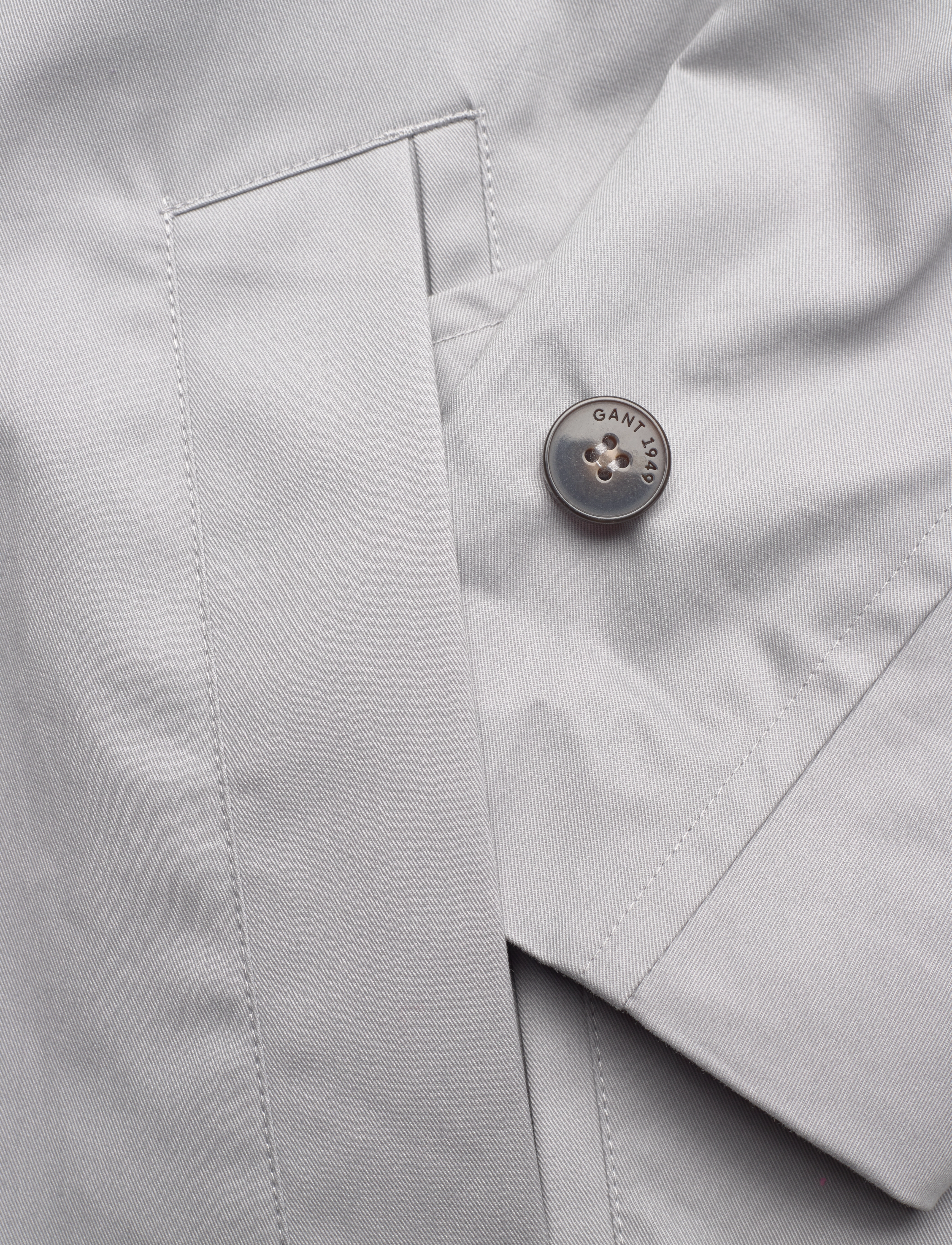GANT - CAR COAT - mid grey - 4