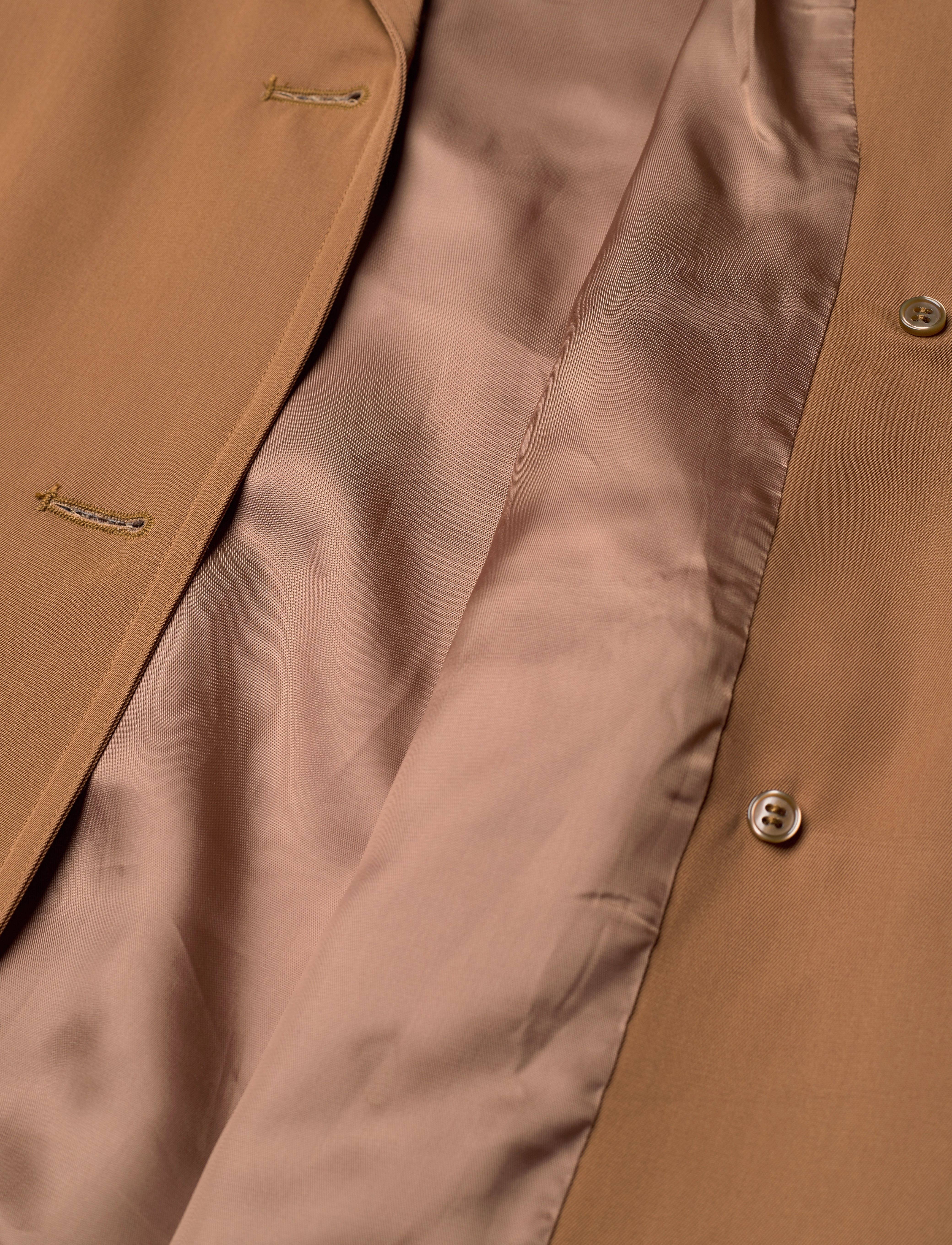 GANT - FLUID BELTED COAT - roasted walnut - 4