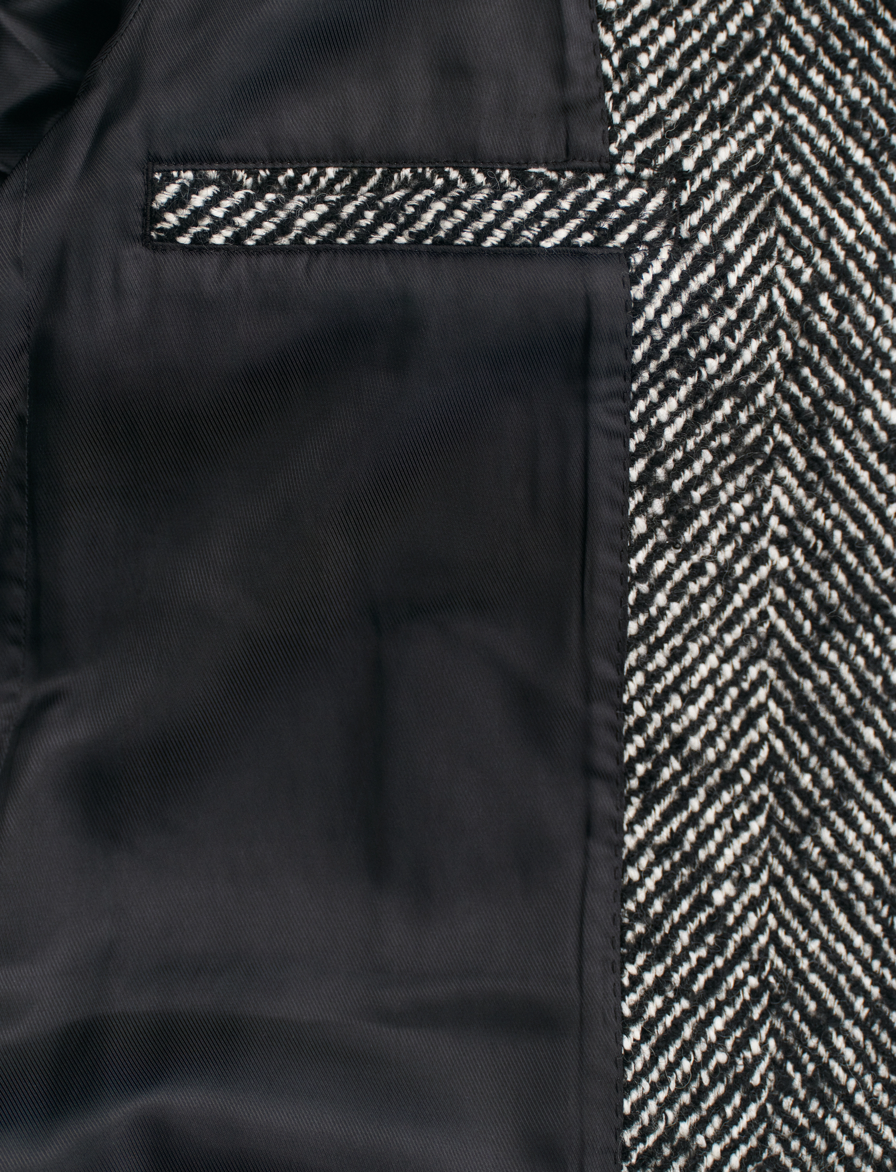 Gant - HERITAGE HERRINGBONE COAT - overtøj - black - 4