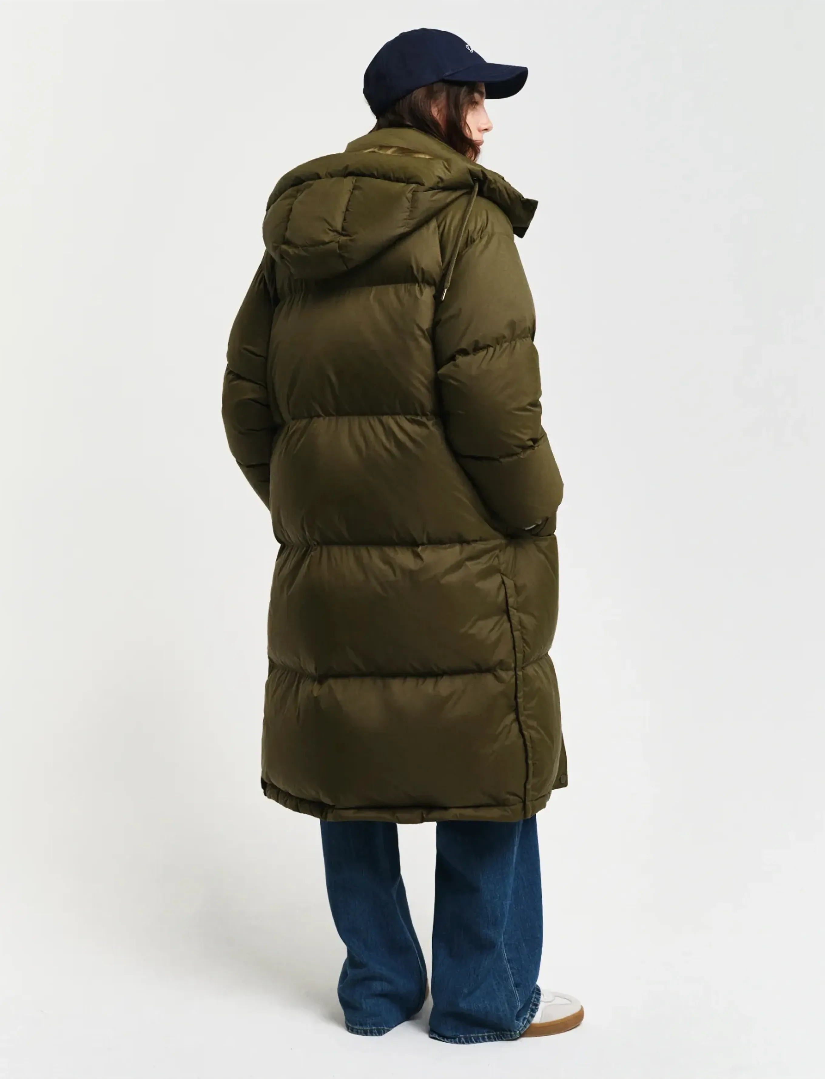 Gant - FULL LENGTH DOWN COAT - vinterjakker - dark cactus - 5