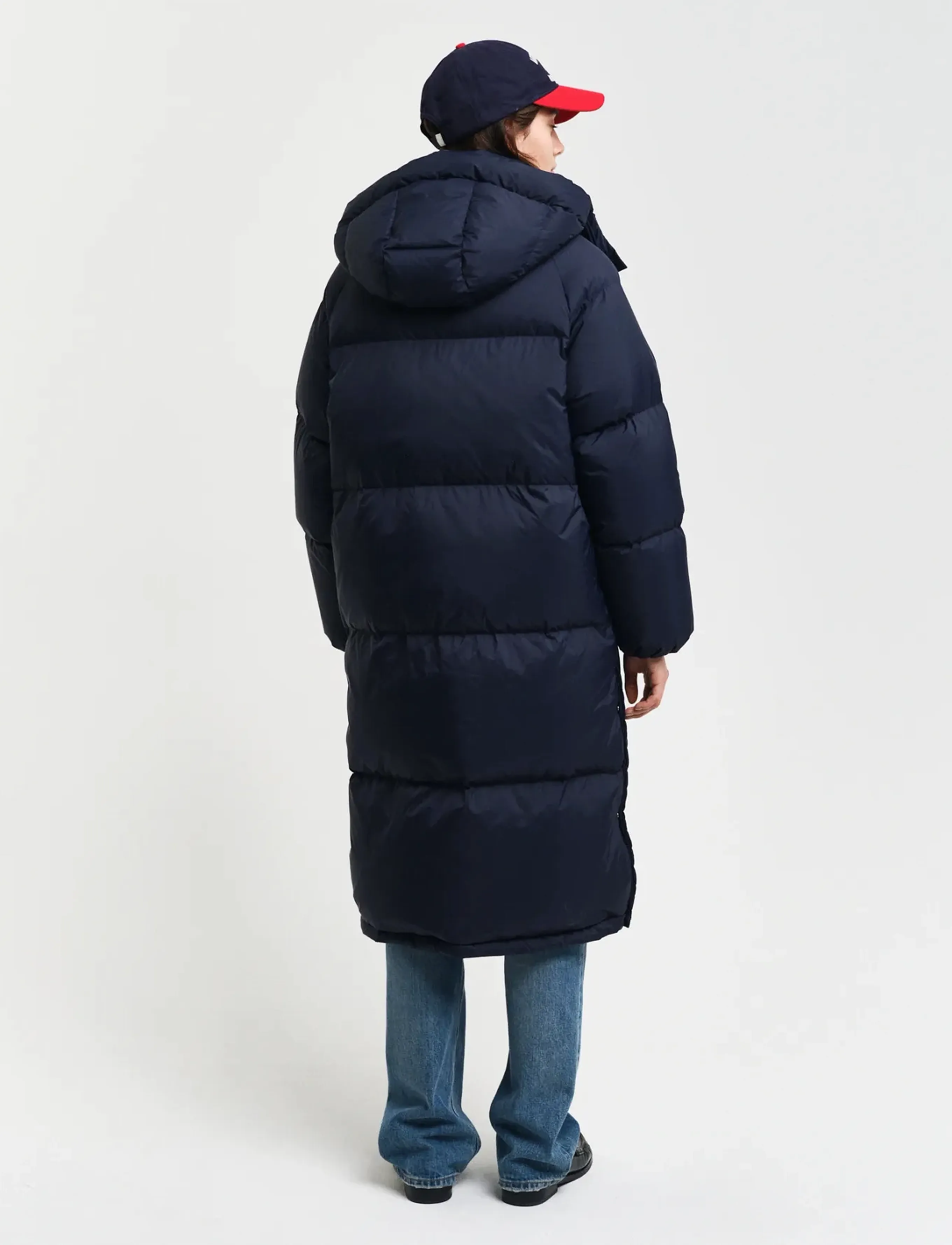 Gant - FULL LENGTH DOWN COAT - gefütterte & daunenjacken - evening blue - 4