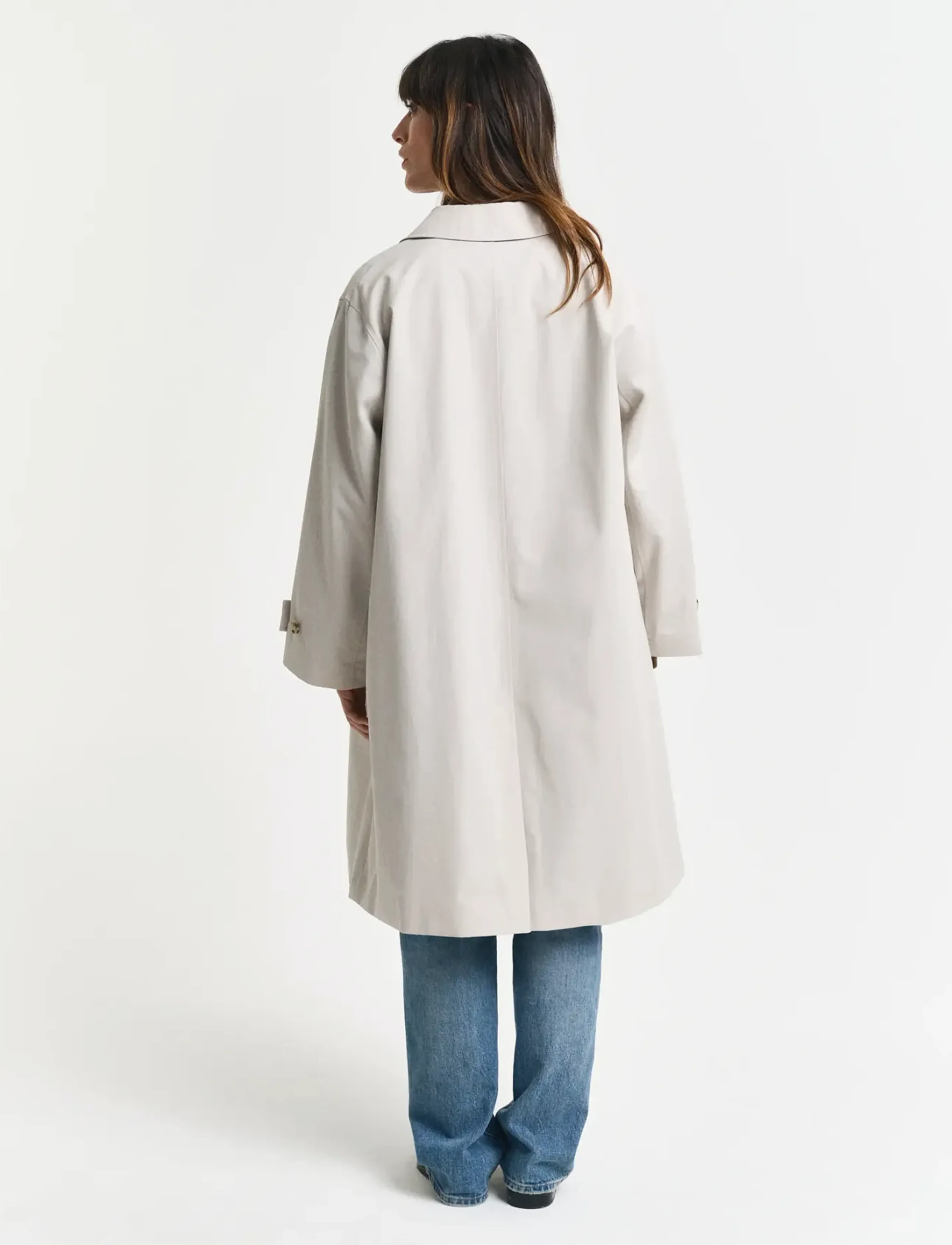 Gant - RELAXED CAR COAT - overtøj - cloudy grey - 3