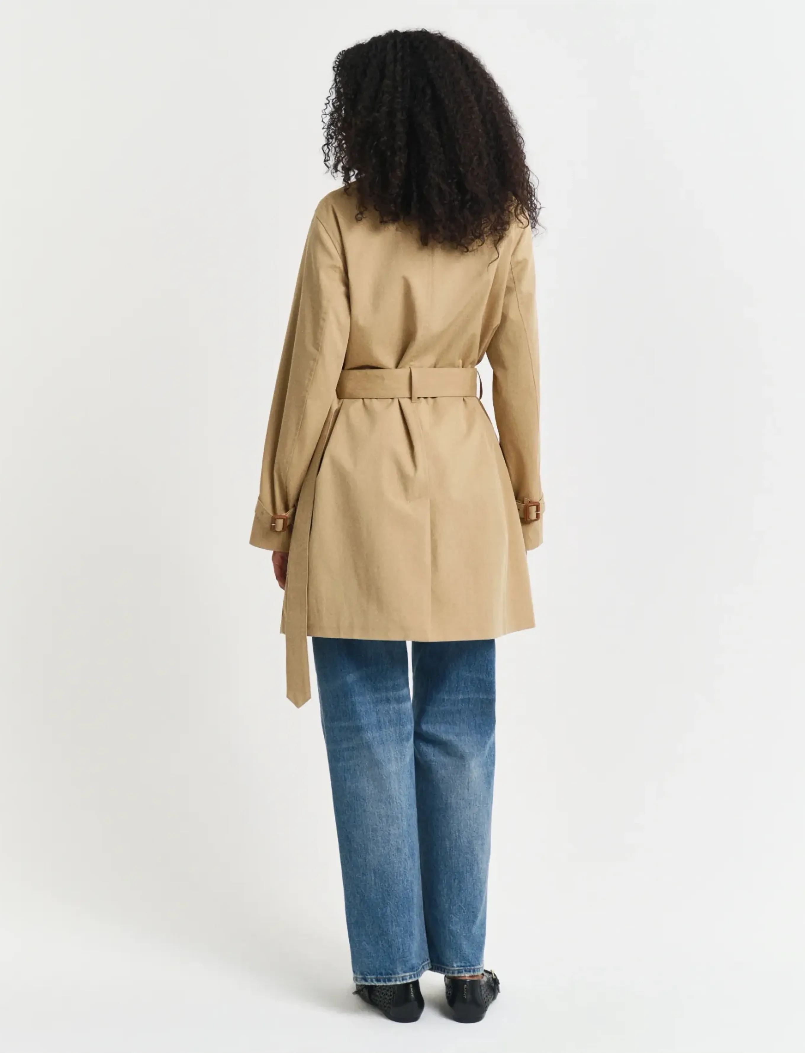 Gant - COTTON TRENCH COAT - trenchcoats - oak beige - 4