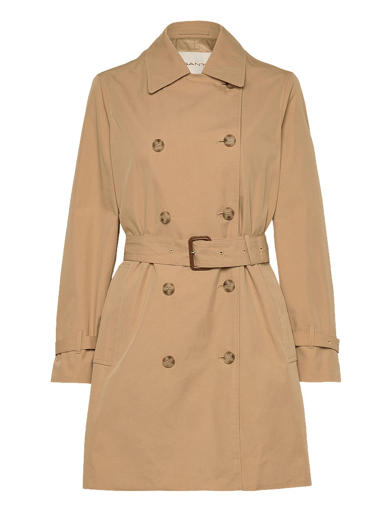 GANT - COTTON TRENCH COAT - trenchcoats - oak beige - 2