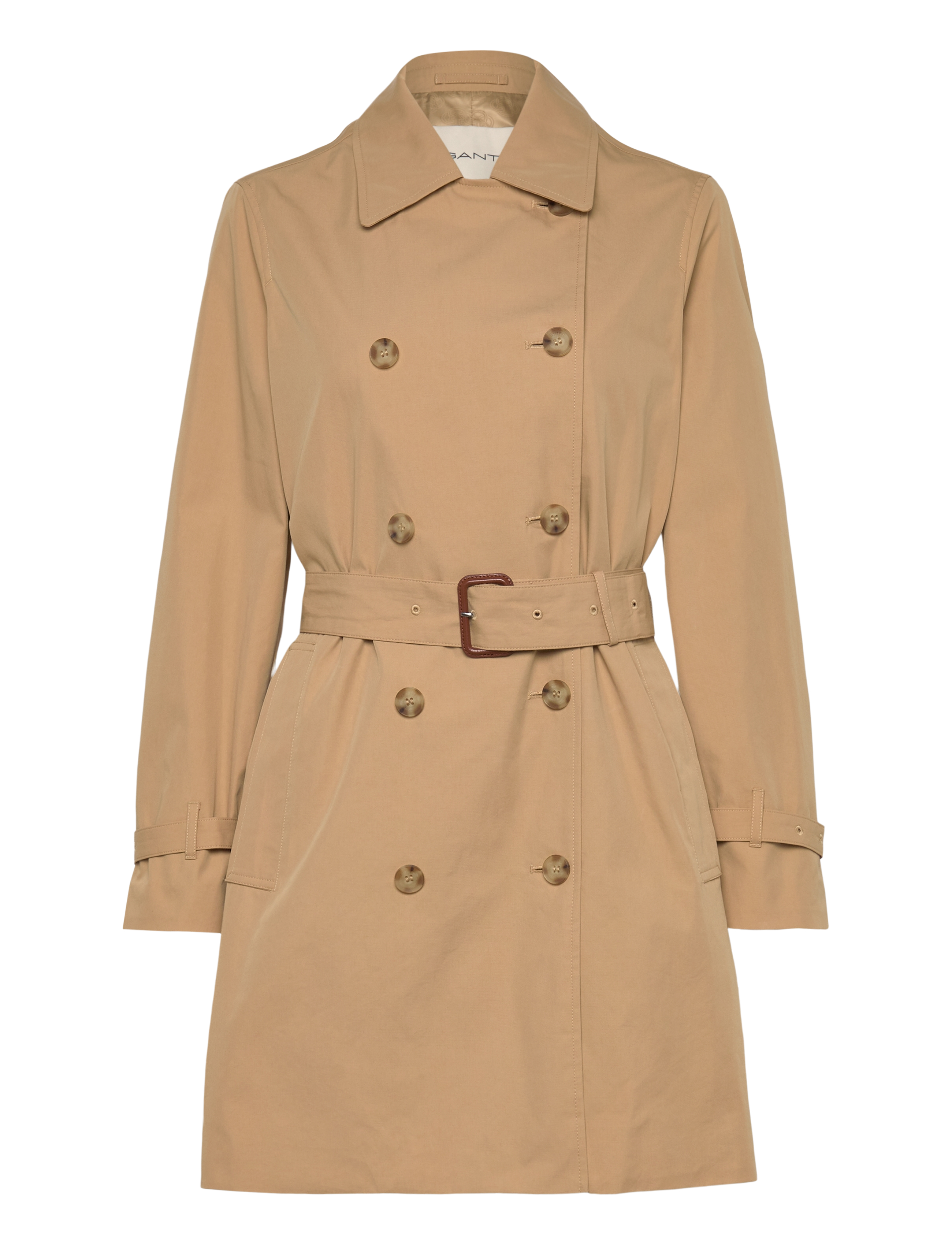 Gant - COTTON TRENCH COAT - trenchcoats - oak beige - 3