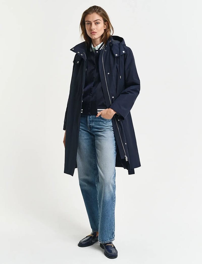 GANT - WIND COAT - leichte mäntel - evening blue - 0