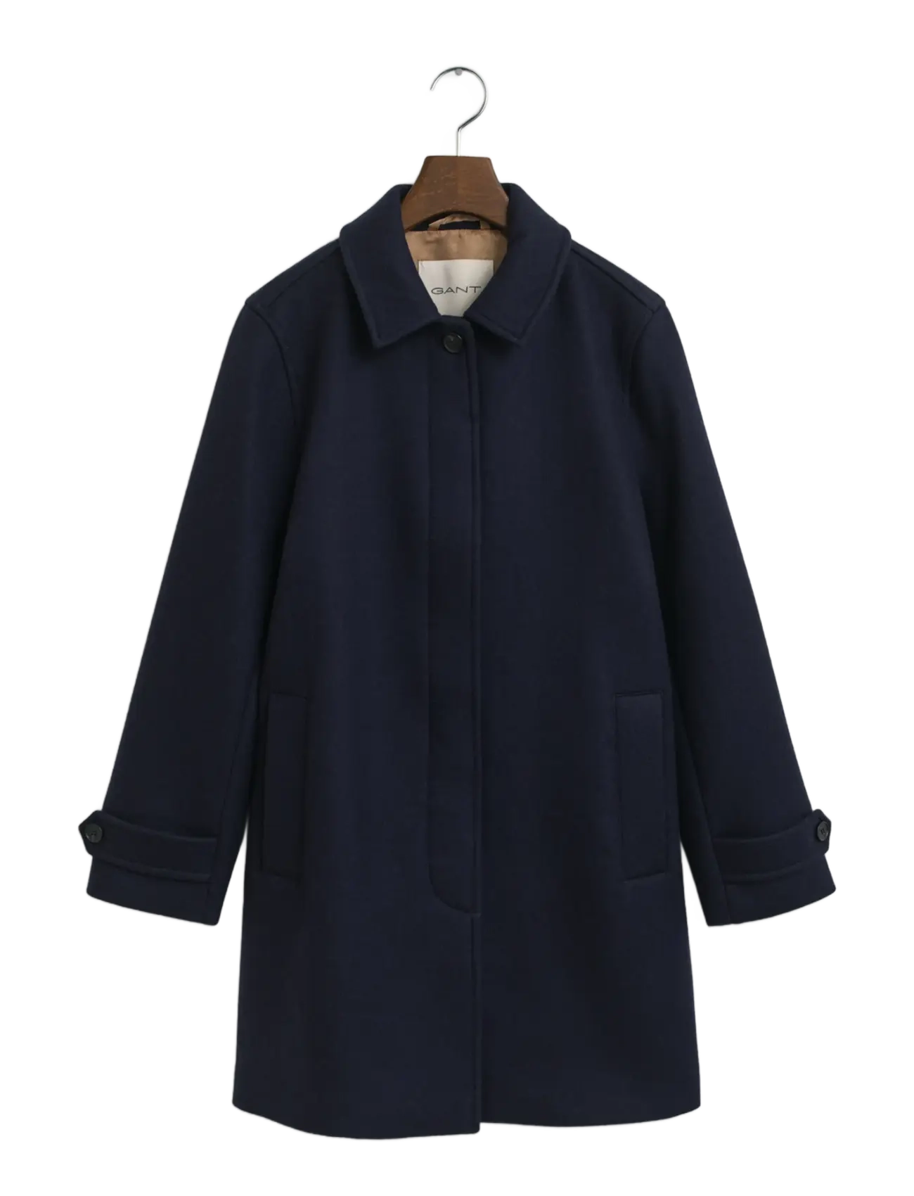 Gant - WOOL BLEND CAR COAT - winterjacken - evening blue - 2