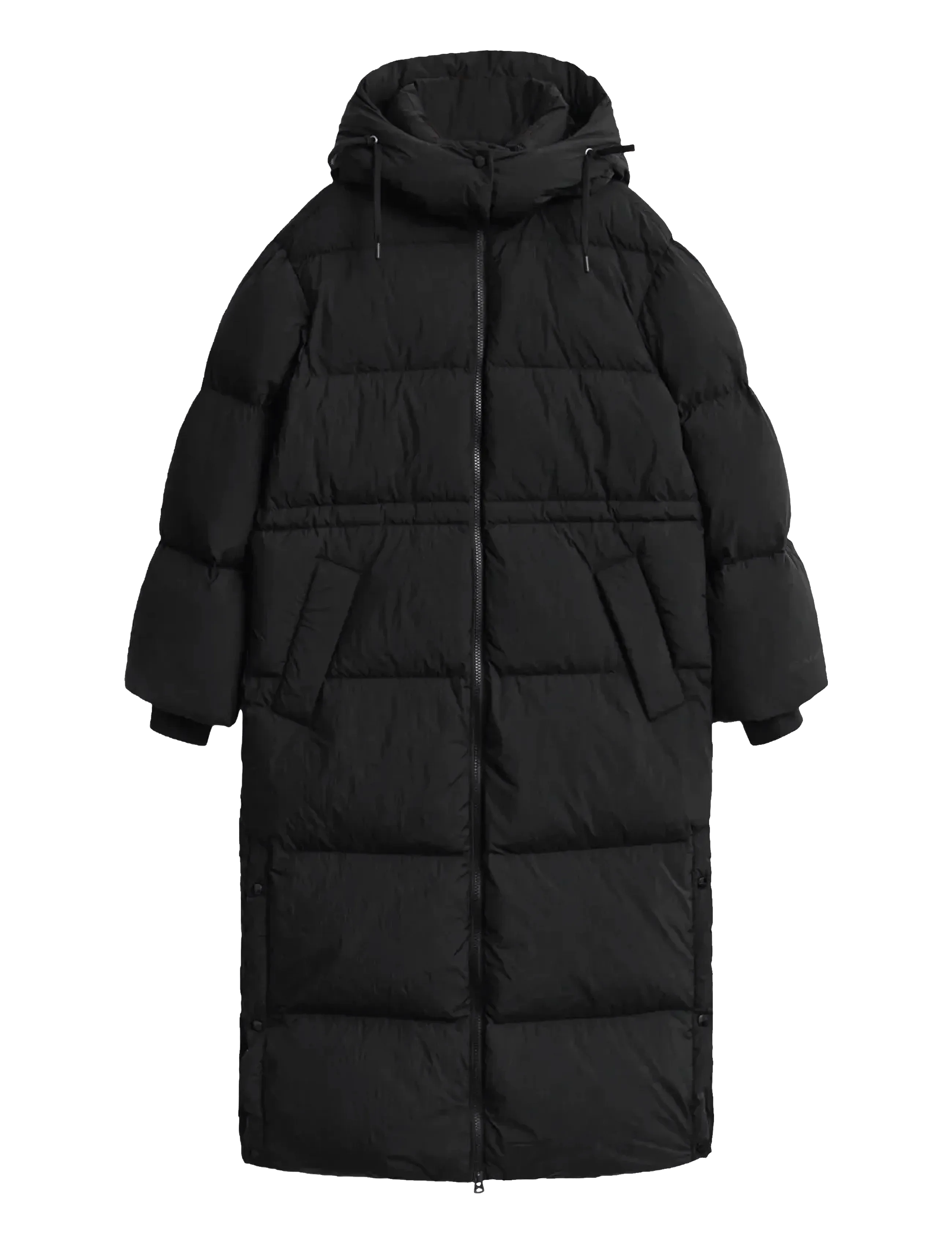 GANT FULL LENGTH DOWN COAT - Kläder - BLACK / multi