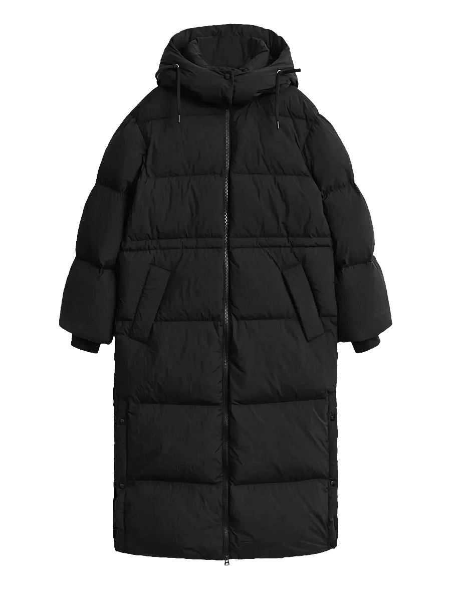 Gant - FULL LENGTH DOWN COAT - vinterjackor - black - 1