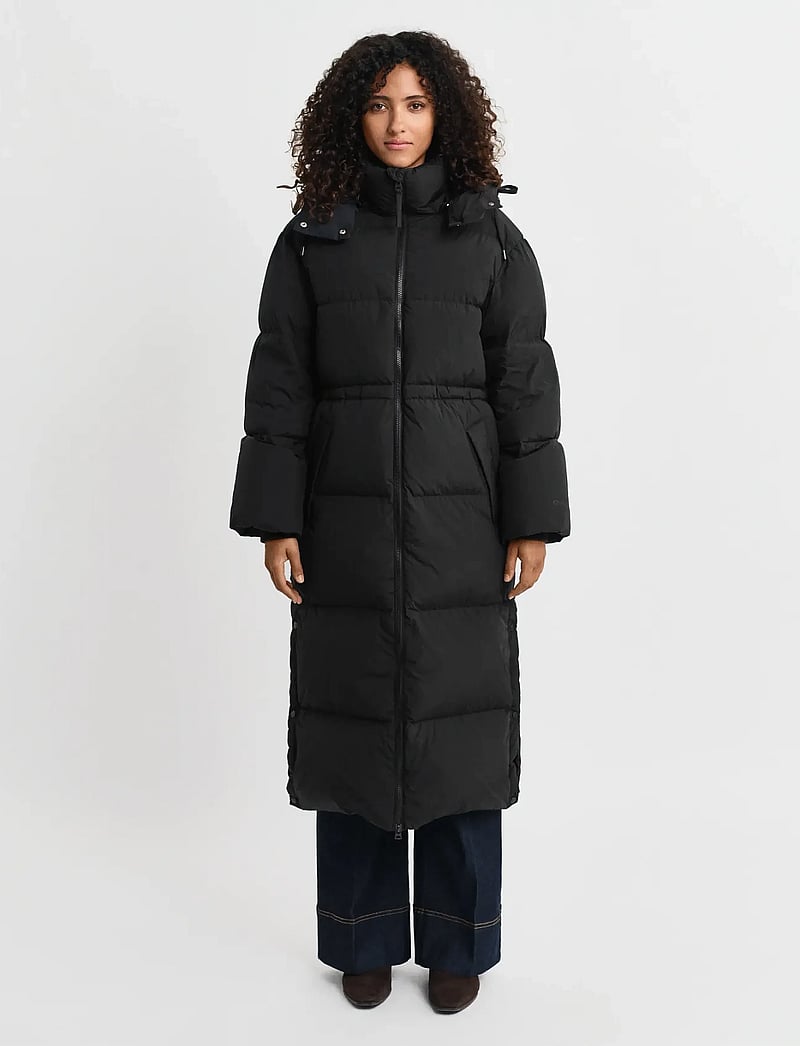 GANT - FULL LENGTH DOWN COAT - parkas - black - 0