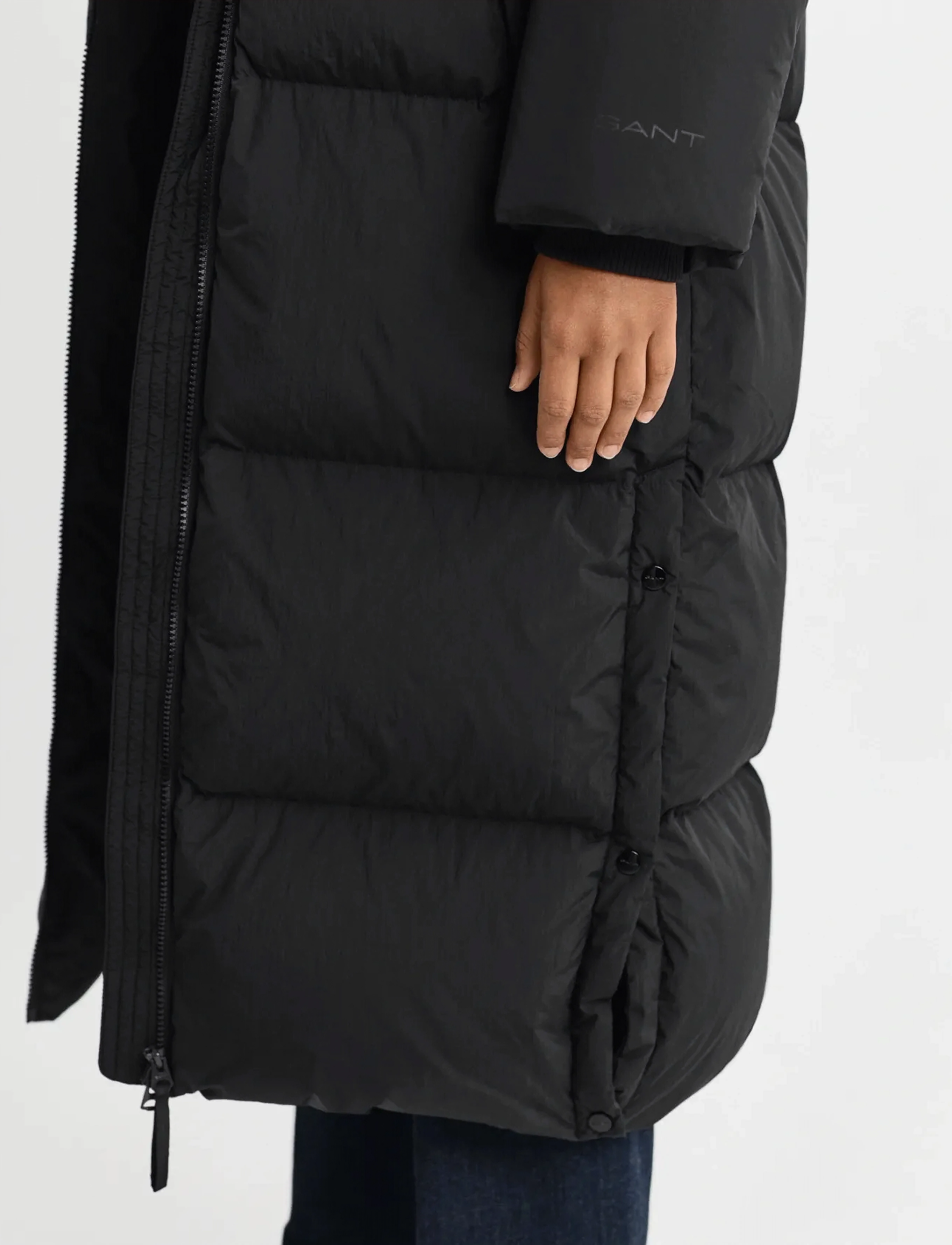 Gant - FULL LENGTH DOWN COAT - winter jacket - black - 5