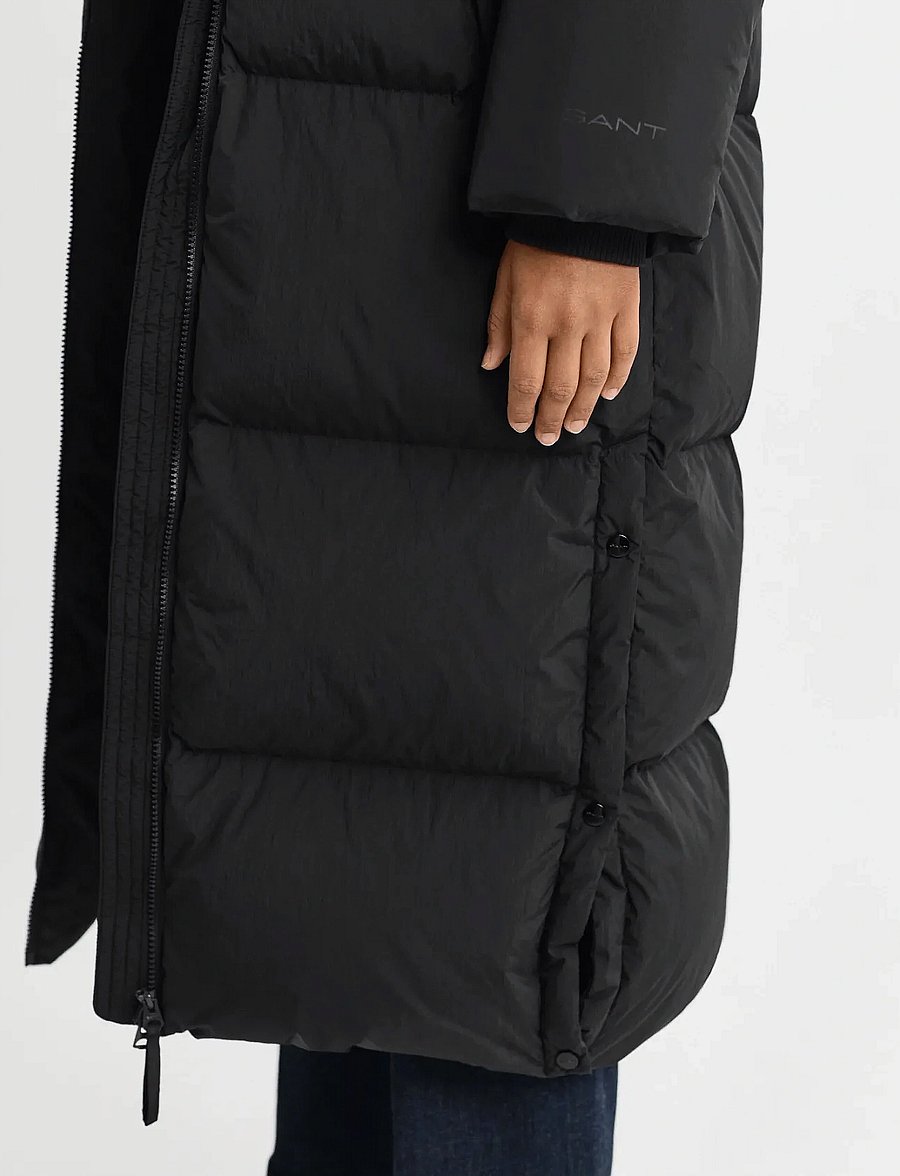 Gant - FULL LENGTH DOWN COAT - vinterjackor - black - 5