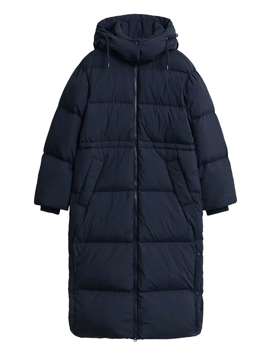 Gant - FULL LENGTH DOWN COAT - vinterjackor - evening blue - 1