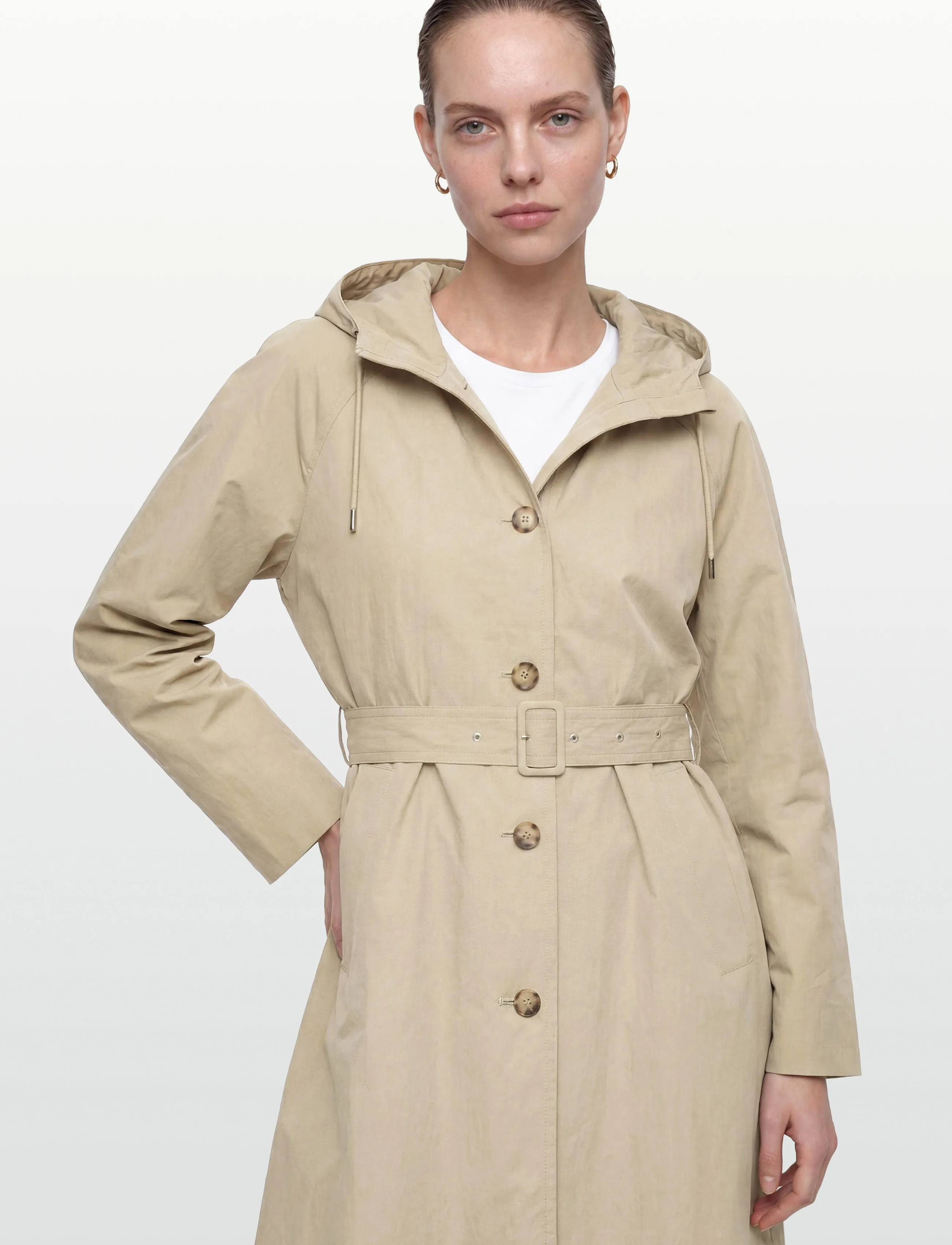 Belted Wind Coat 2