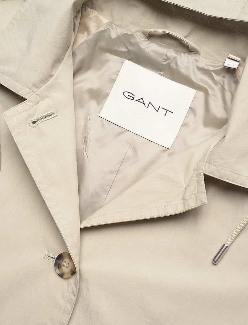 GANT - BELTED WIND COAT - tunna kappor - country beige - 3