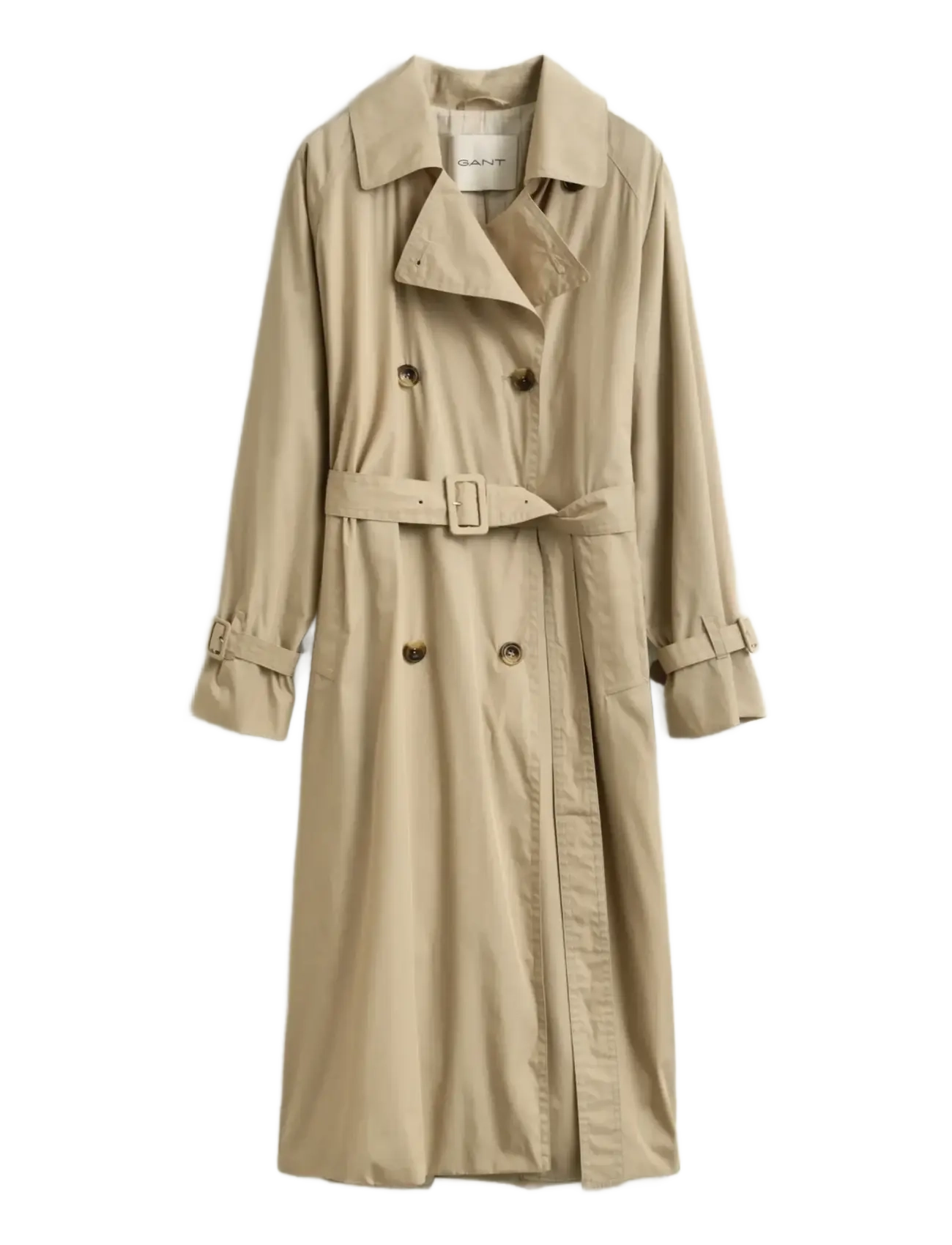 GANT Lightweight Trench Mantel Beige - XXL - Damen