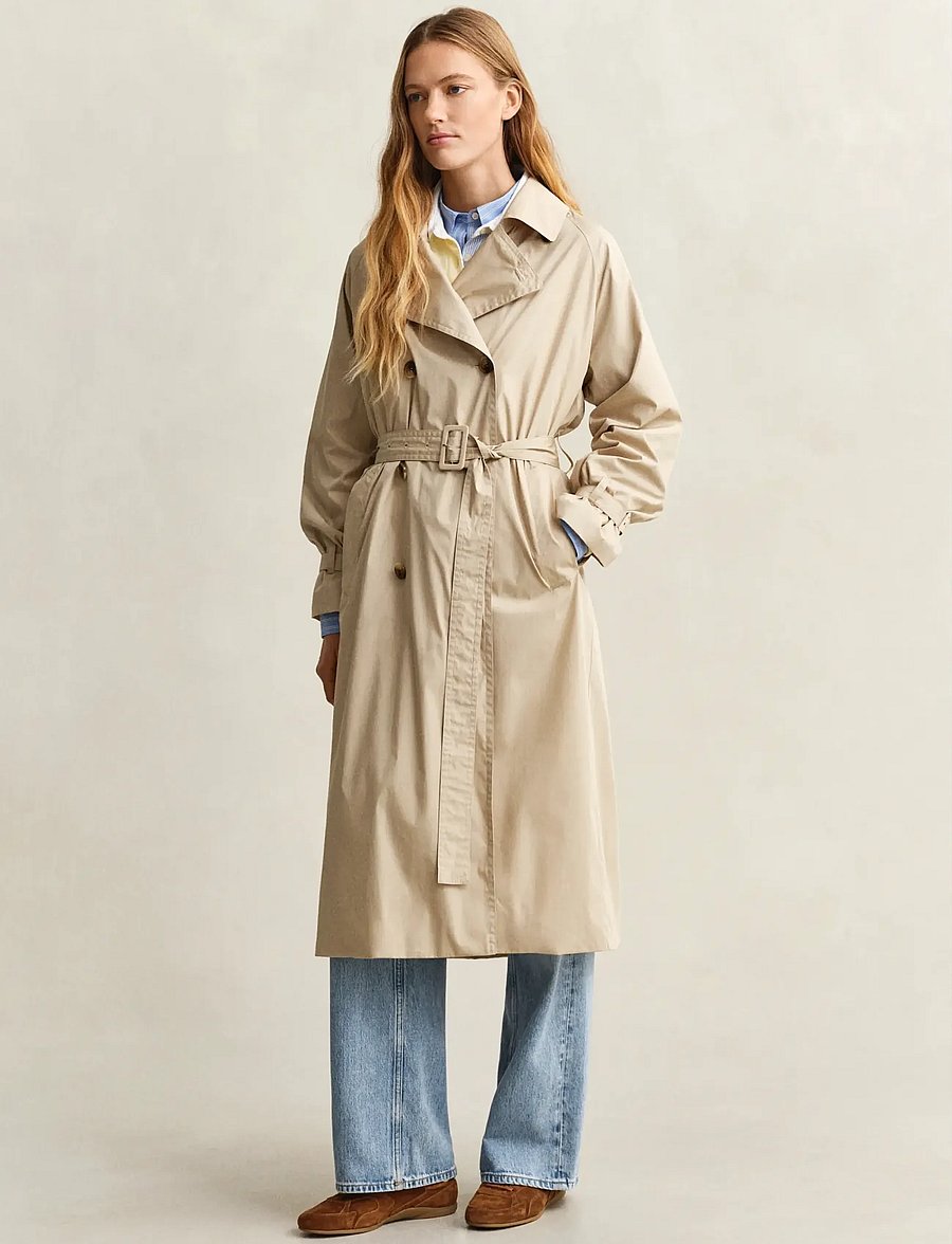 Gant - LIGHTWEIGHT TRENCH COAT - trenchcoats - oat beige - 3