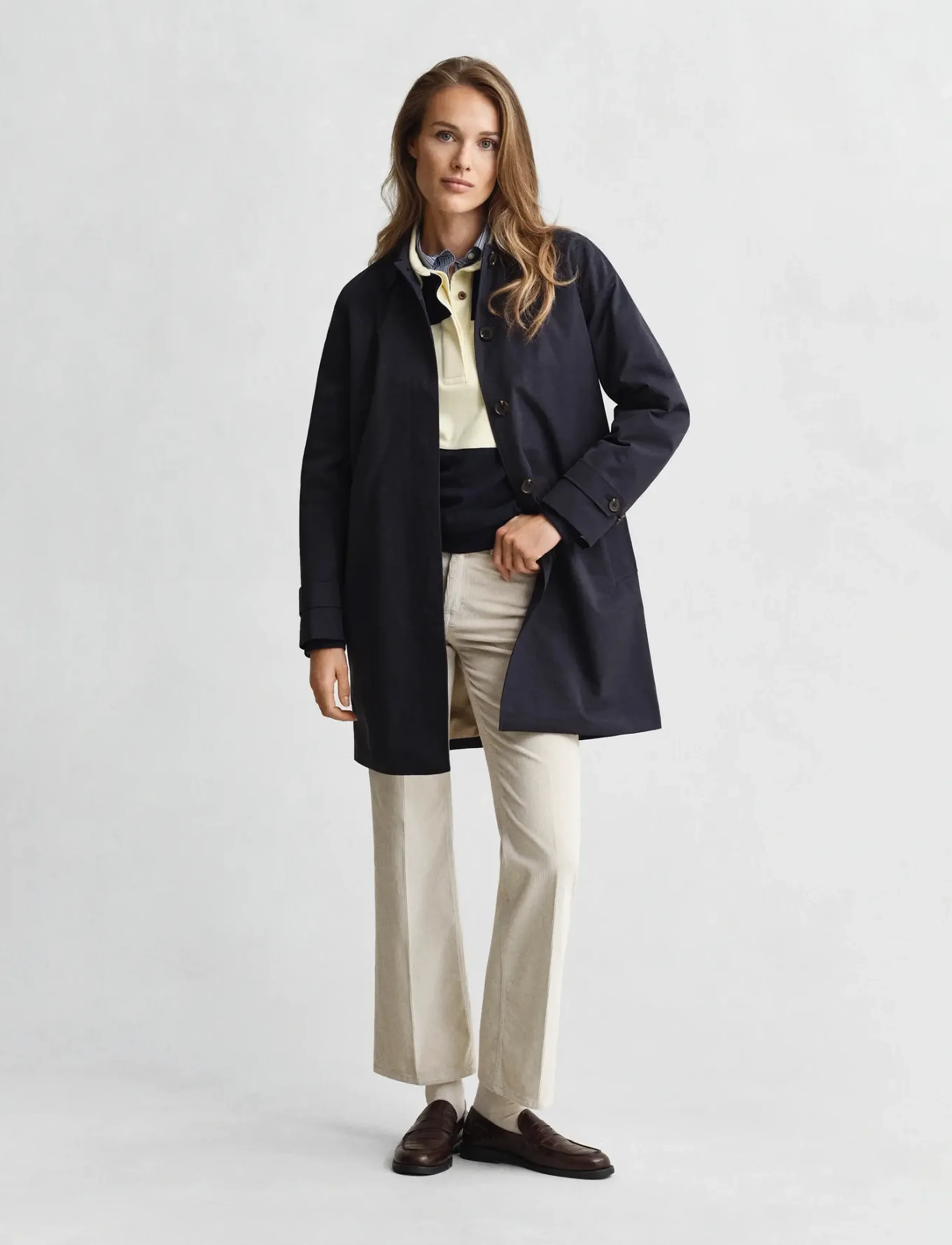 Gant - Car Coat - tunna kappor - evening blue - 4