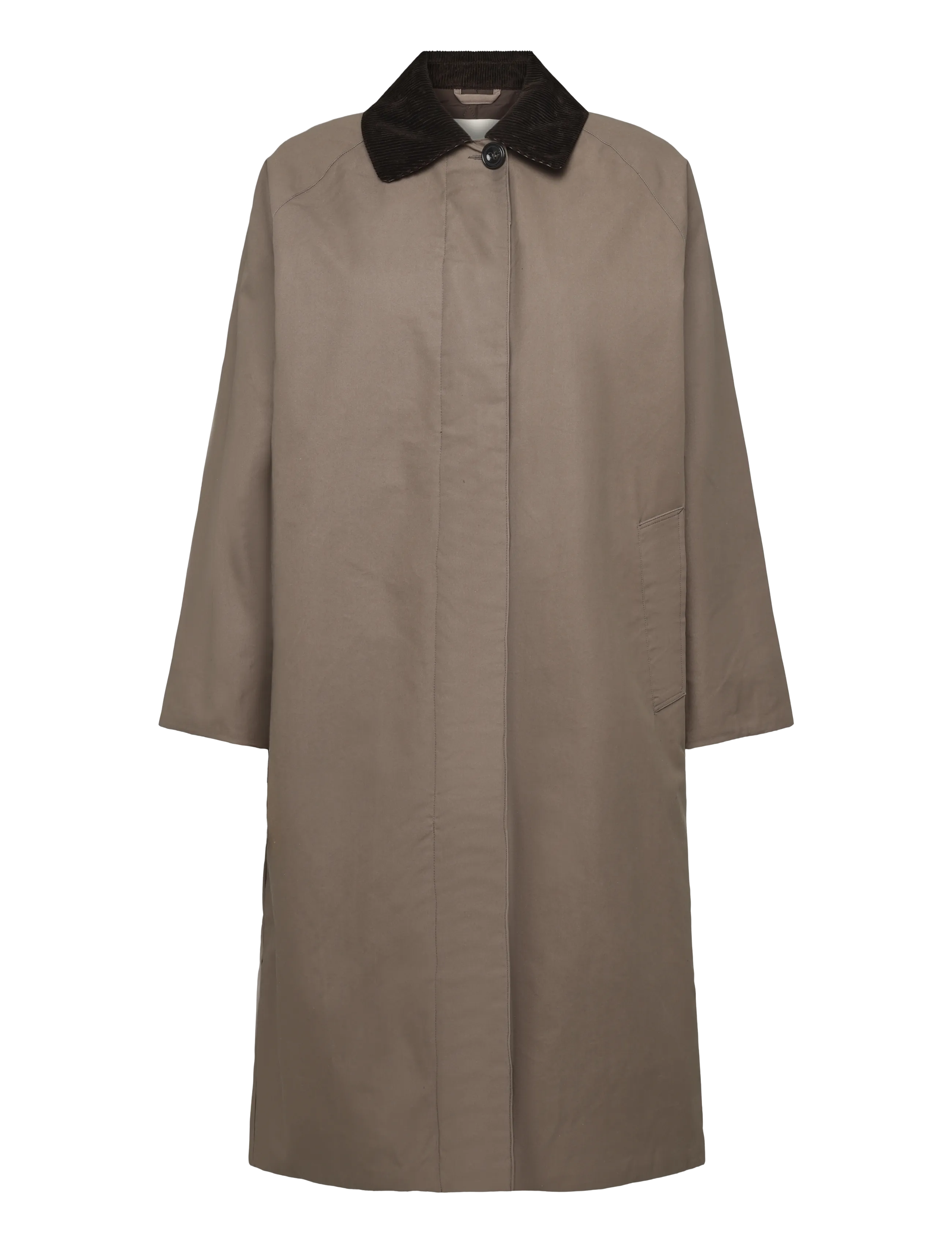 Gant WAXED CAR COAT - Vihmamantlid - FADED TAUPE / brown