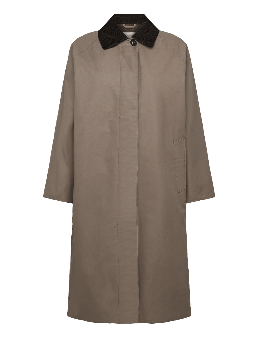 Gant - WAXED CAR COAT - vihmamantlid - faded taupe - 0