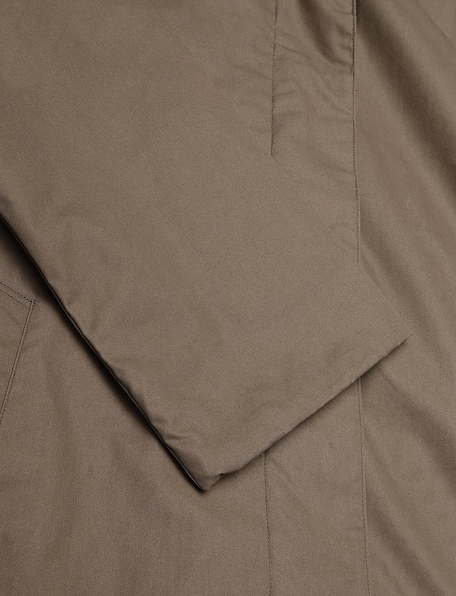 Gant - WAXED CAR COAT - vihmamantlid - faded taupe - 3