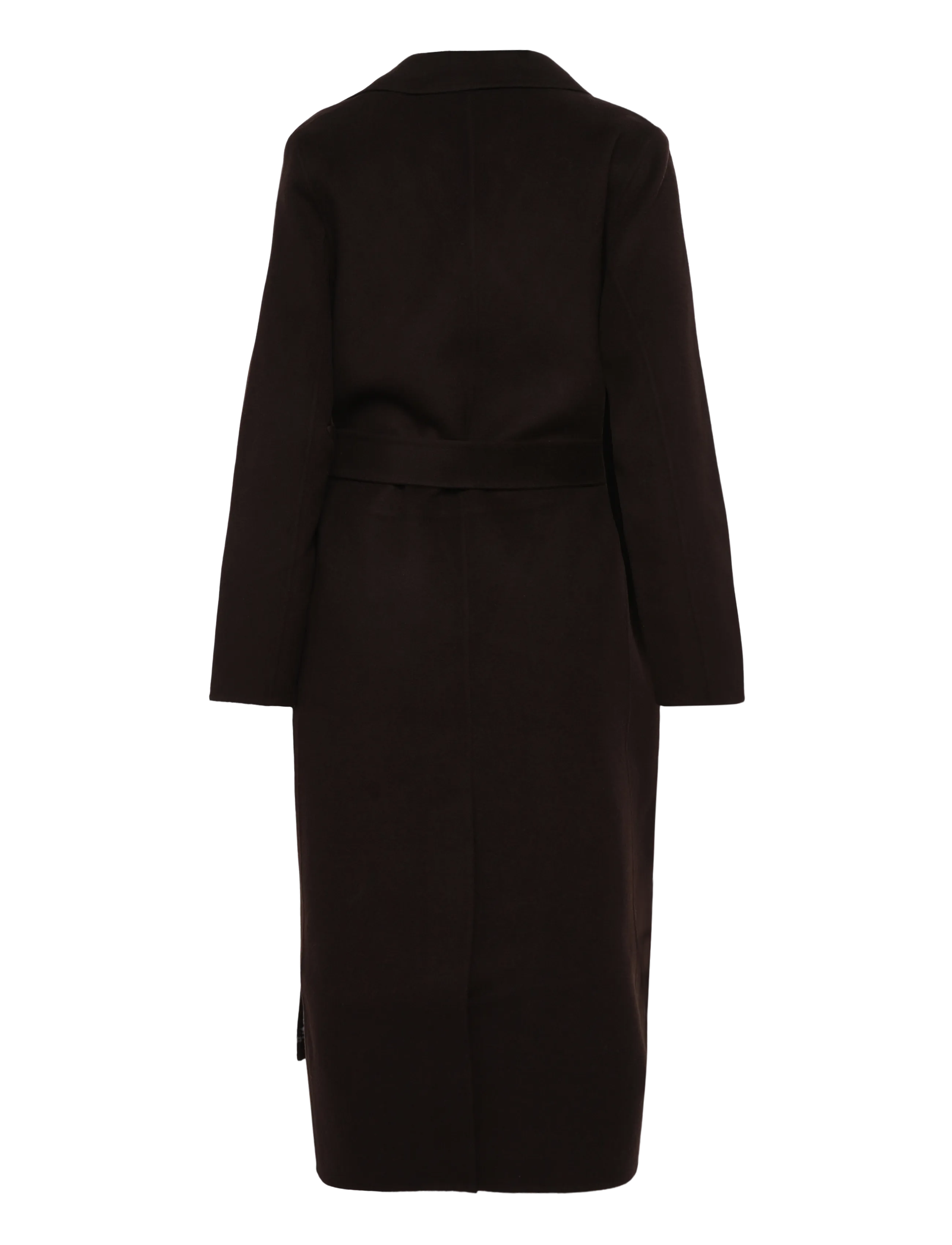 Gant - HANDSTITCHED BELTED COAT - deep brown - 1