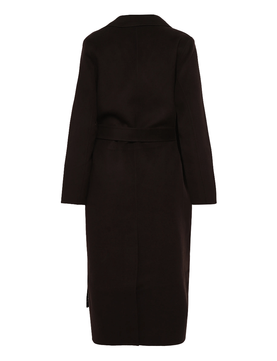 Gant - HANDSTITCHED BELTED COAT - winterjacken - deep brown - 1