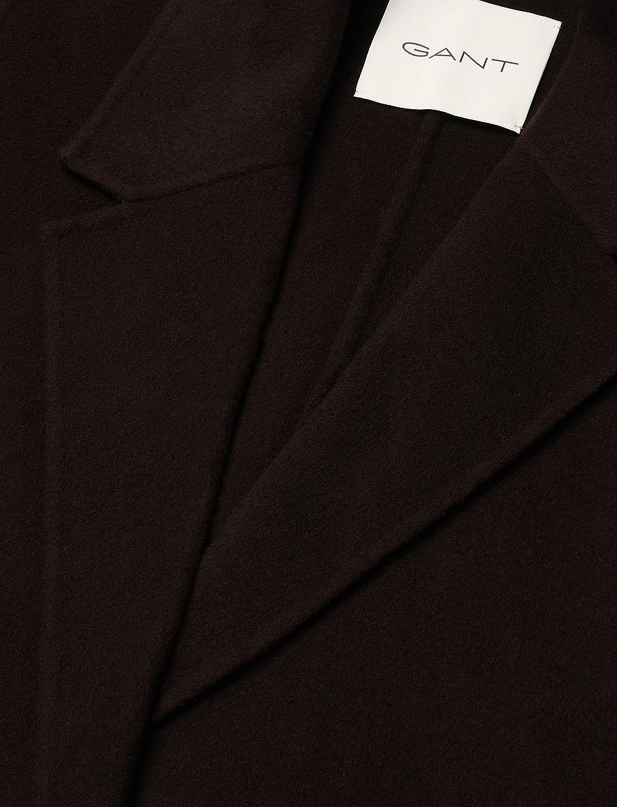 Gant - HANDSTITCHED BELTED COAT - winterjacken - deep brown - 2