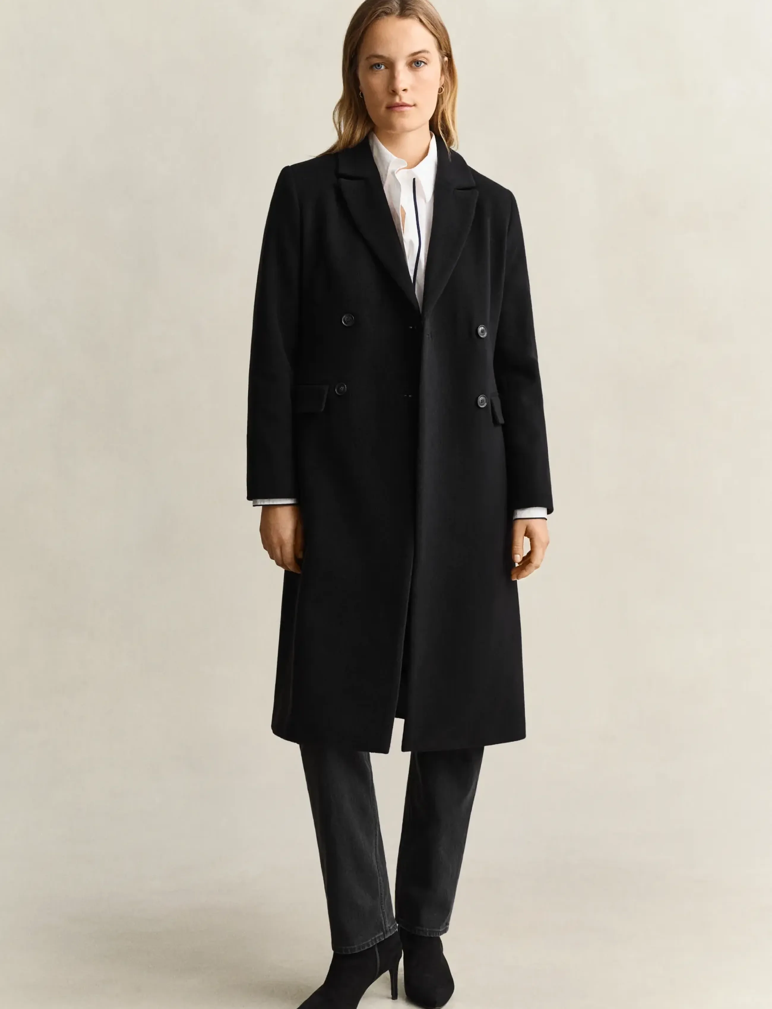 Gant TAILORED WOOL CASHMERE BLEND COAT -  - undefined / undefined