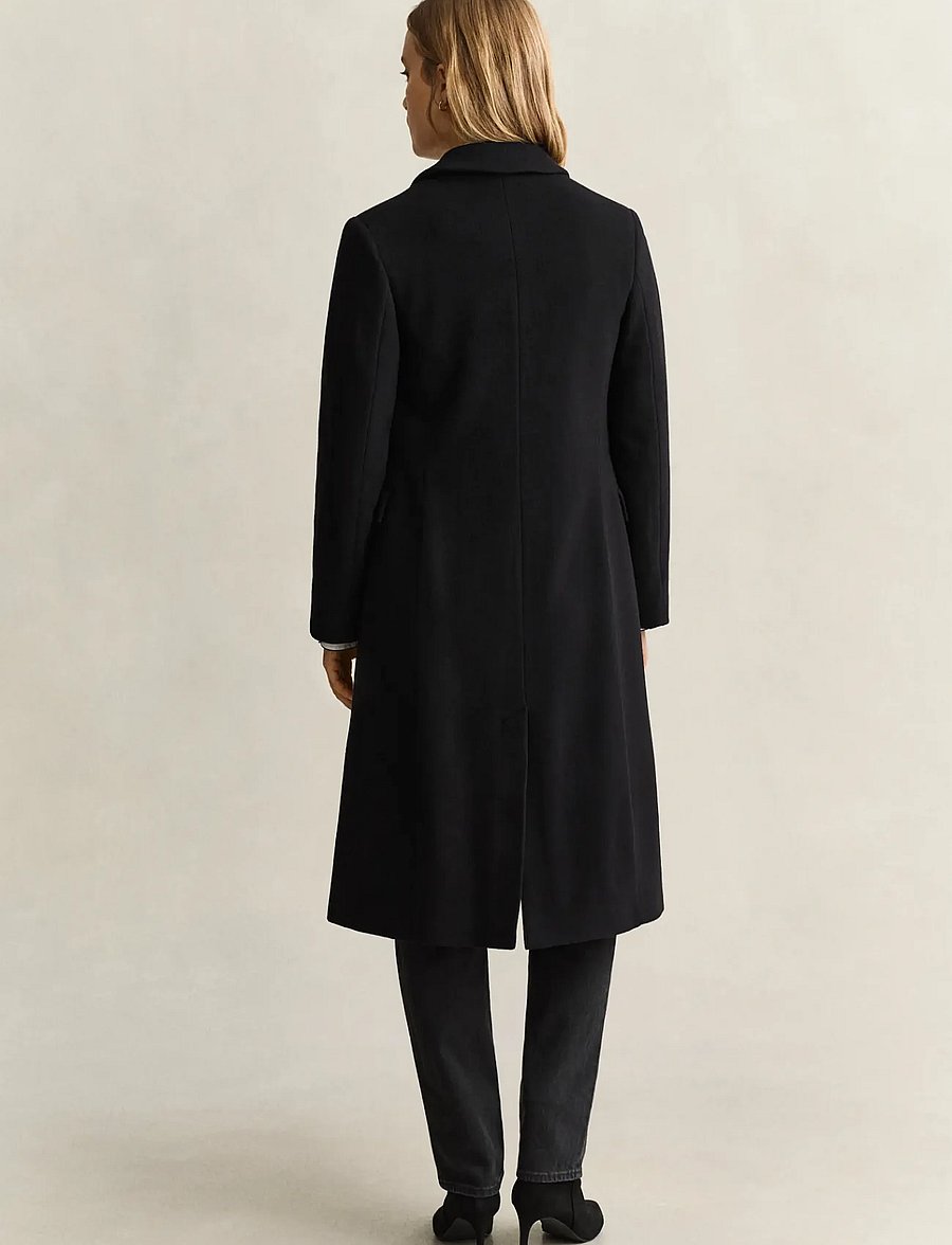 Gant - TAILORED WOOL CASHMERE BLEND COAT - lette frakker - black - 2