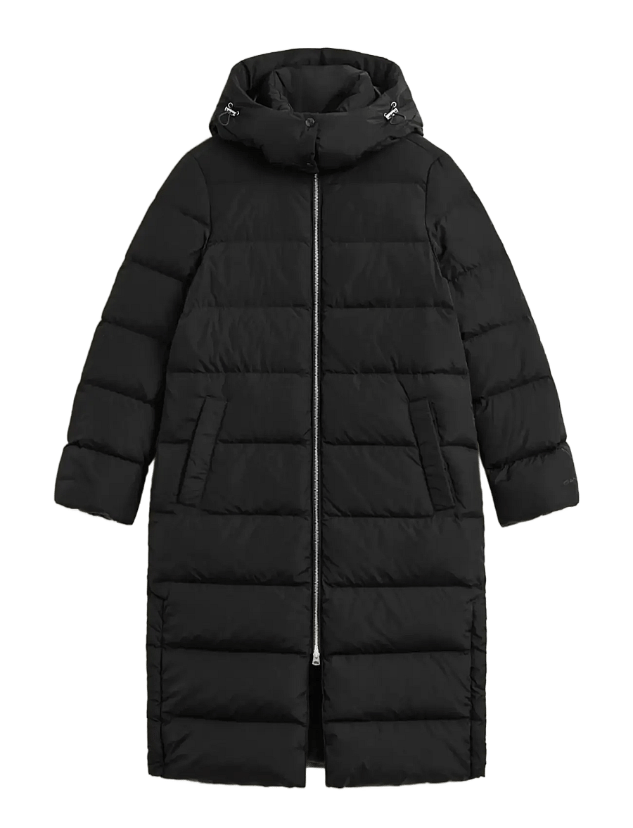 Gant - FULL LENGTH DOWN COAT - winterjacken - black - 1