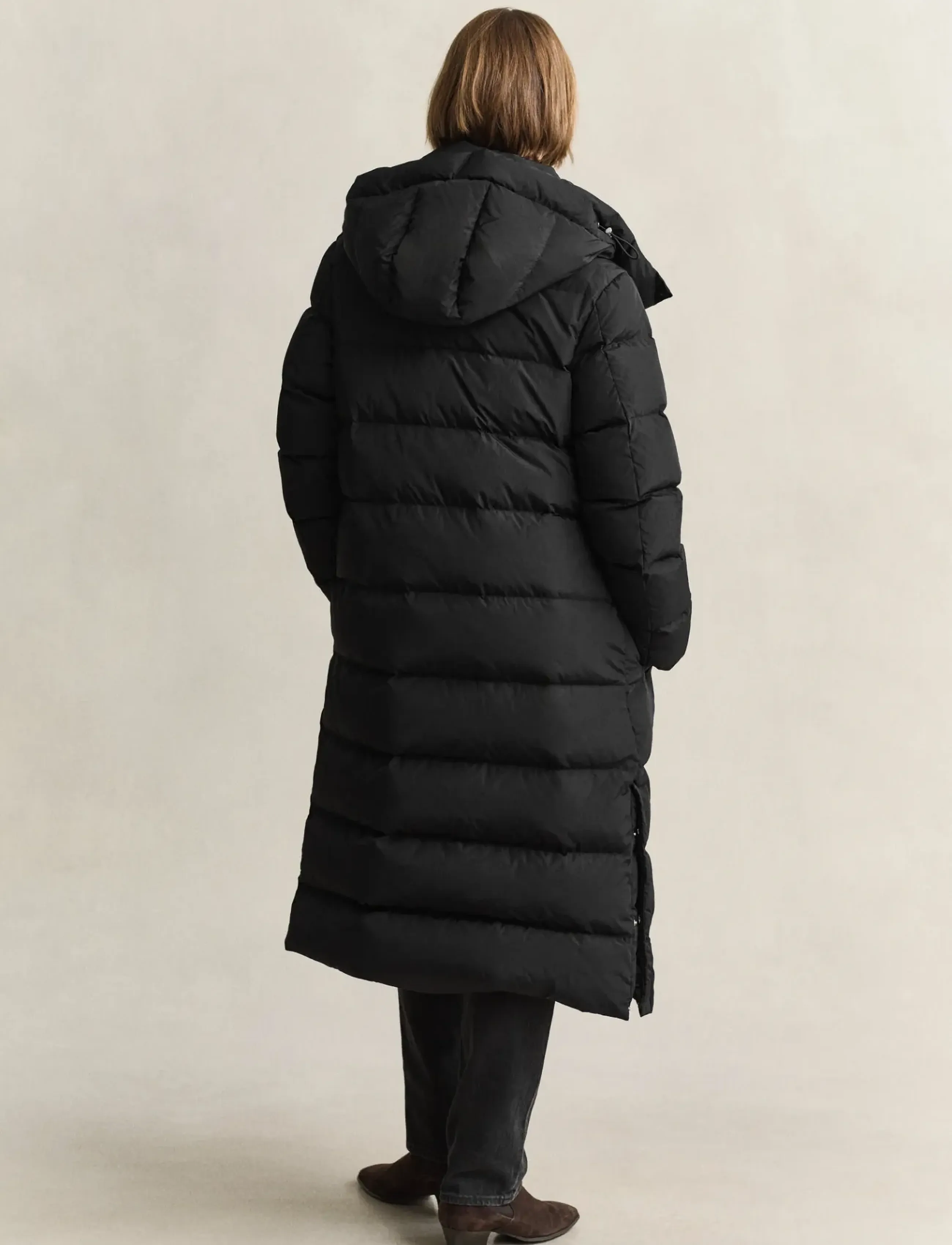 Gant - FULL LENGTH DOWN COAT - winterjacken - black - 2