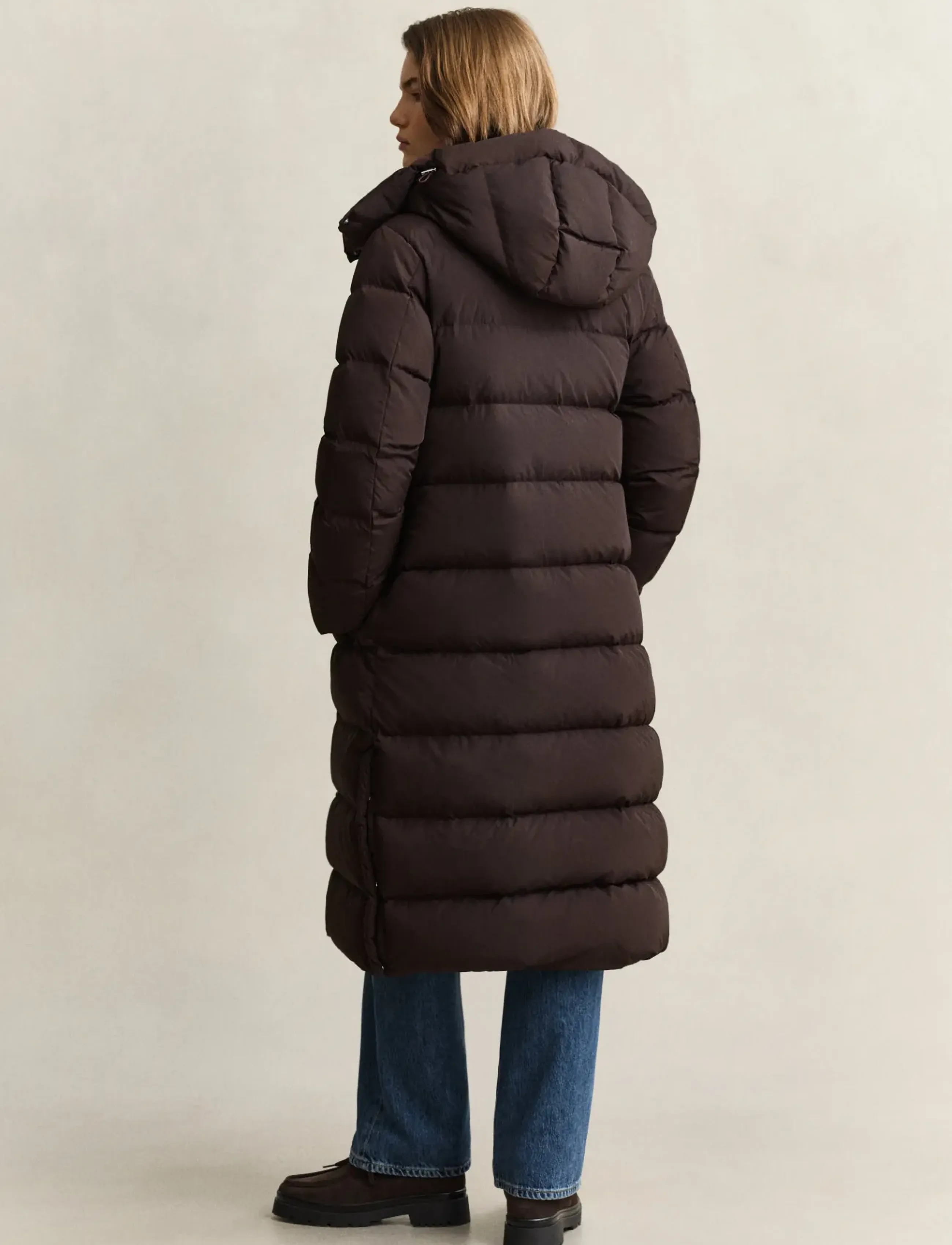 Gant - FULL LENGTH DOWN COAT - winterjacken - deep brown - 2