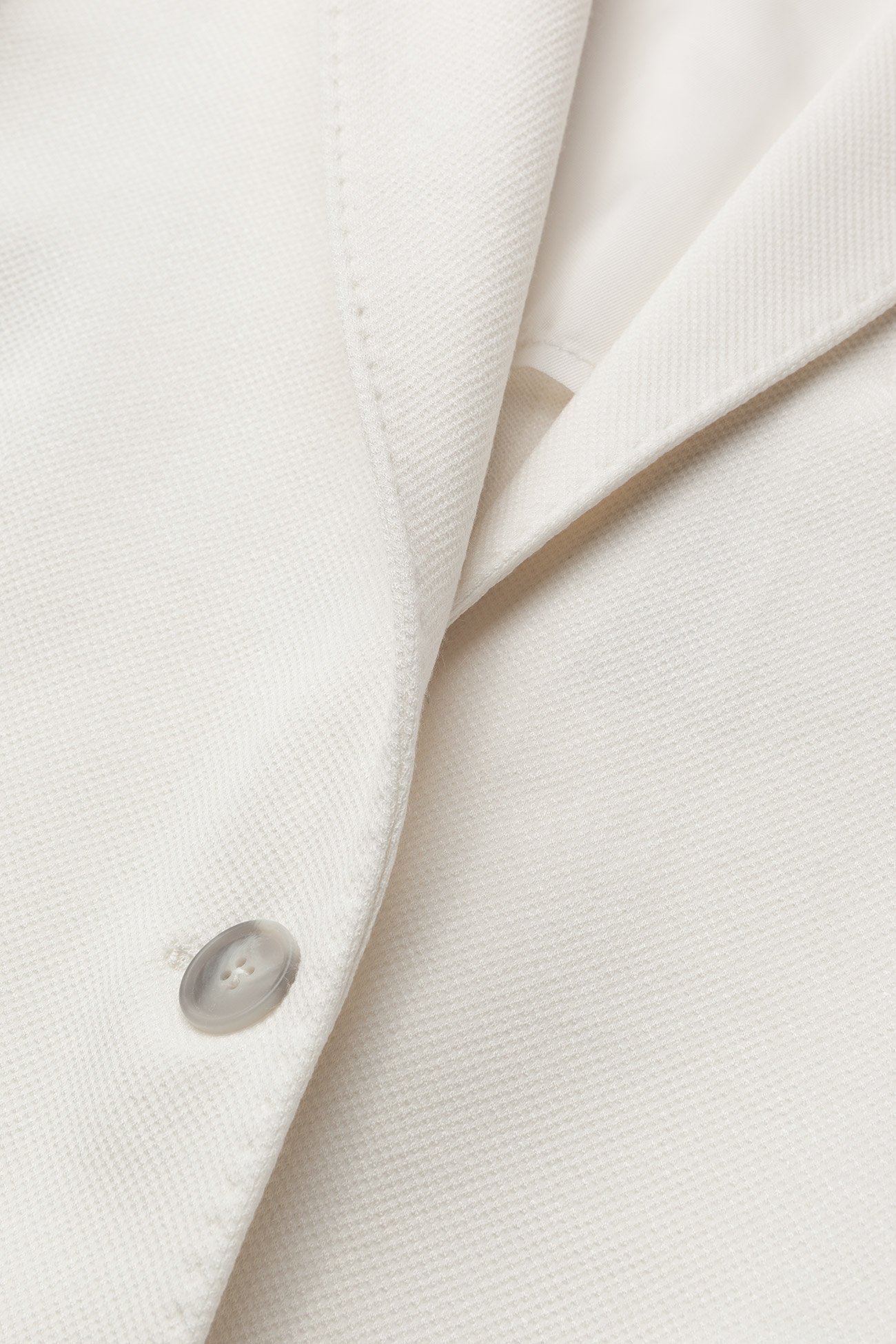 GANT - O1. PIQUE BLAZER - eggshell - 2