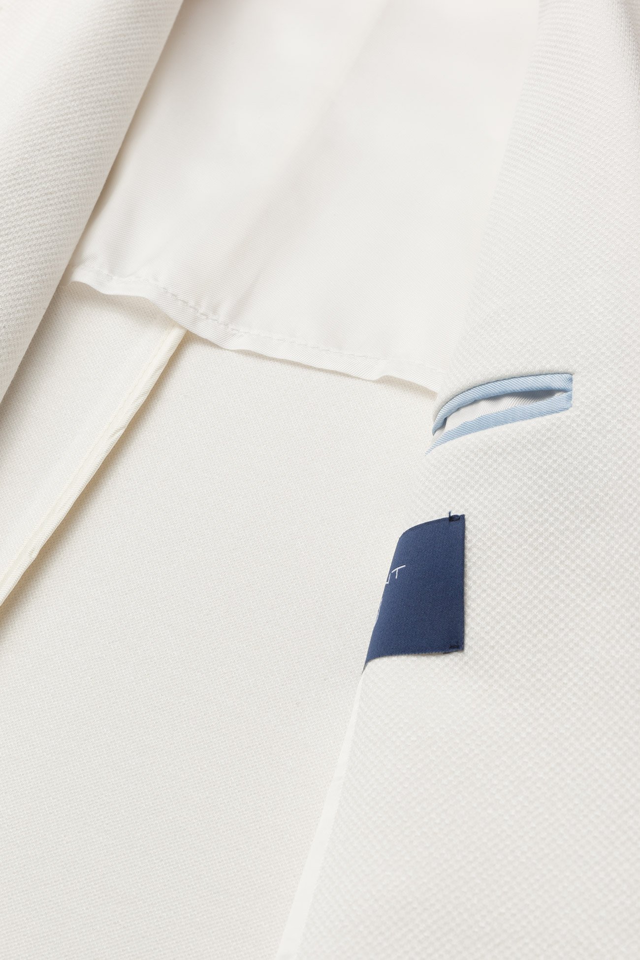 GANT - O1. PIQUE BLAZER - eggshell - 4