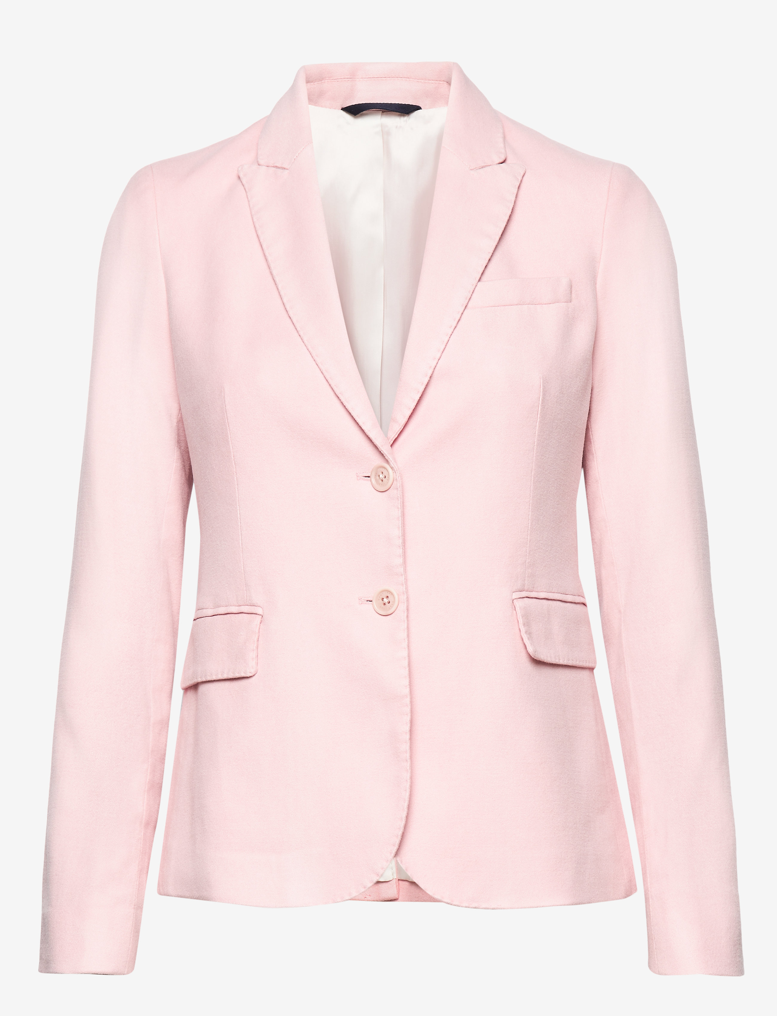 GANT - D2. MOLESKIN SLIM BLAZER - silver pink - 0
