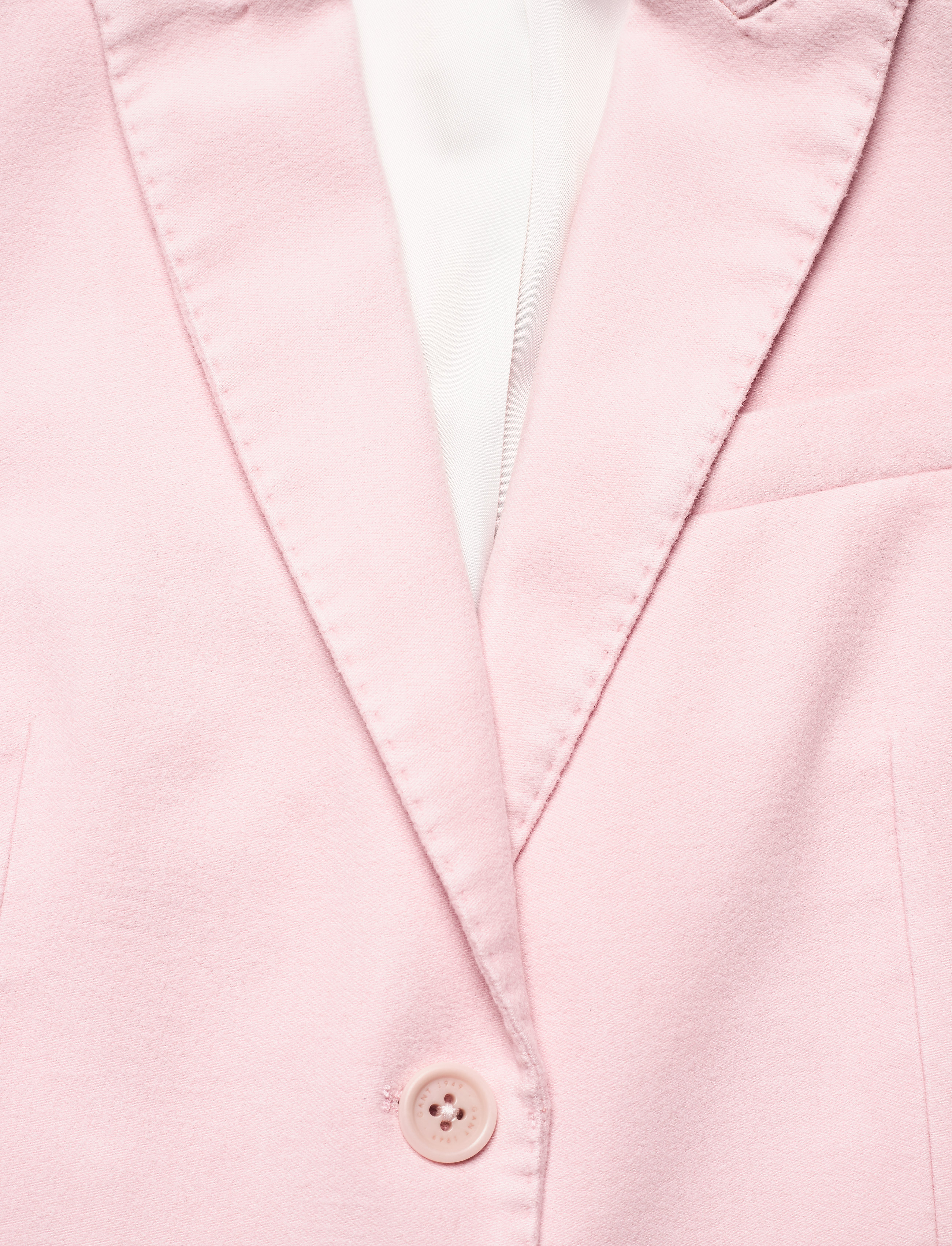 GANT - D2. MOLESKIN SLIM BLAZER - silver pink - 2
