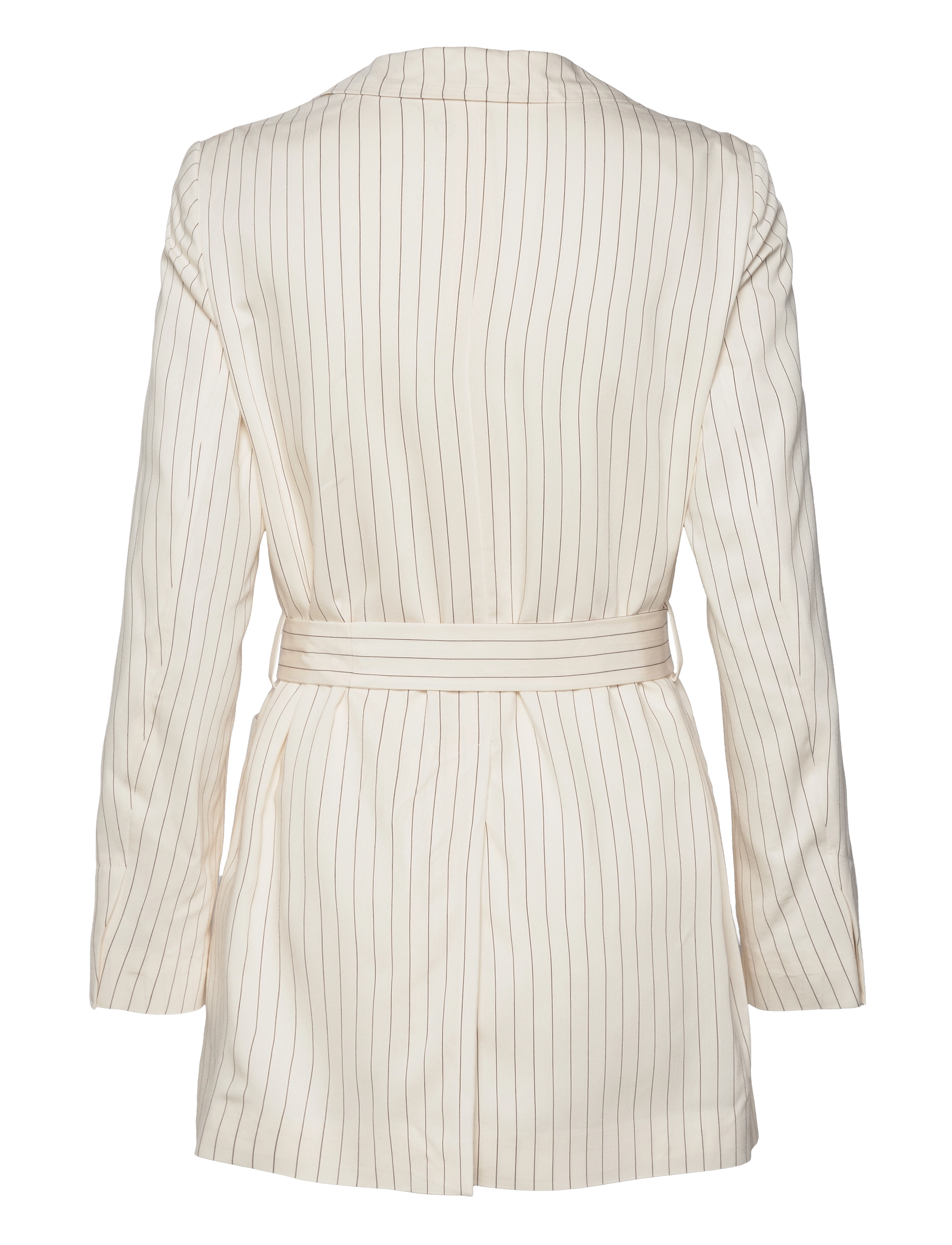 Gant - D2. PINSTRIPE BELTED BLAZER - blazere med belte - linen - 1