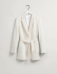 GANT - D2. PINSTRIPE BELTED BLAZER - party wear at outlet prices - linen - 5