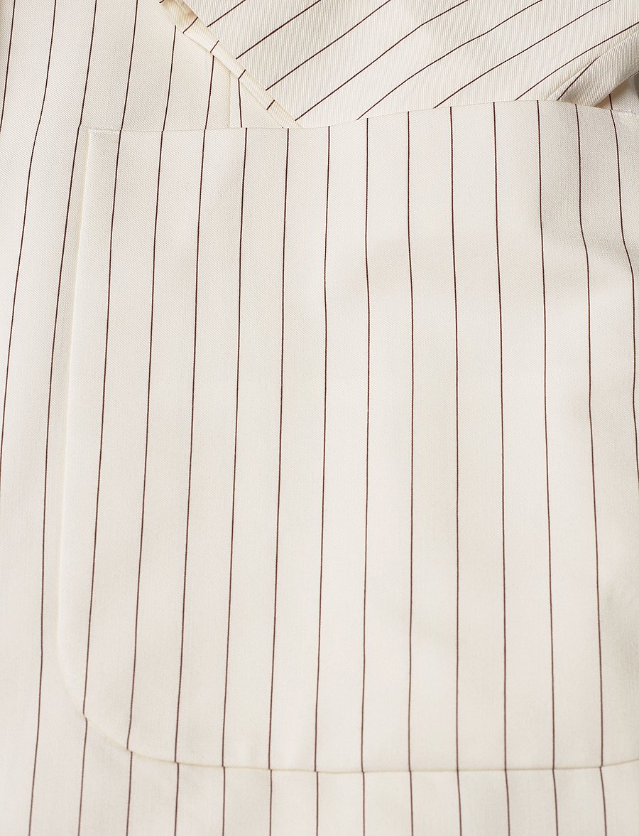 Gant - D2. PINSTRIPE BELTED BLAZER - kavajer med skärp - linen - 3